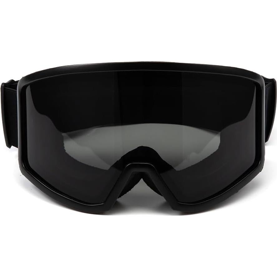 Gafas de Motocicleta OTG a Prueba de Viento y Polvo - Marco Negro