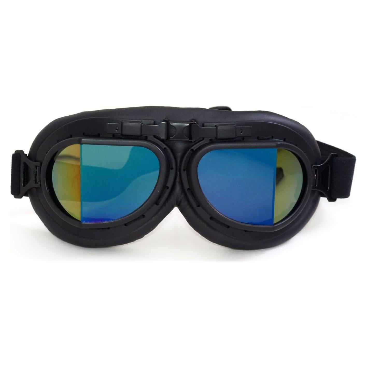 Gafas de Motocicleta CRG Sports T08 con Lente UV Multicolor