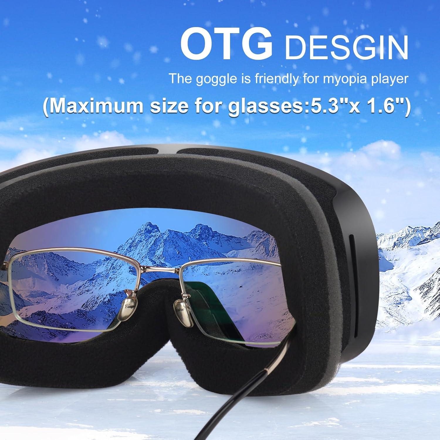 Gafas de Esquí EXP VISION EX5500 Unisex Antiempañantes UV400