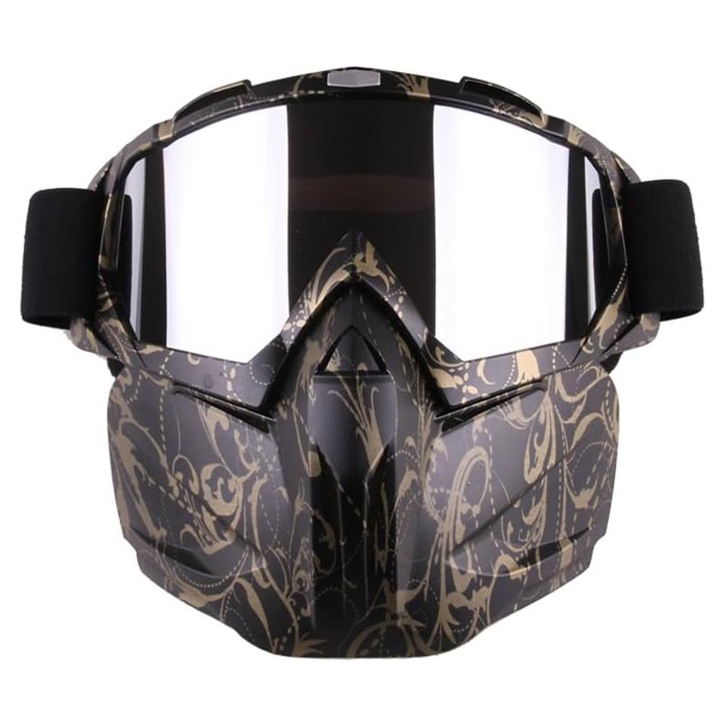 Máscara de Gafas de Motocicleta Eoncore Desmontable Anti UV