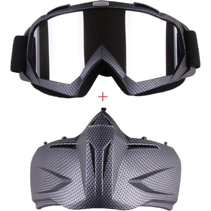 Máscara de Gafas de Motocicleta Eoncore Desmontable Anti UV