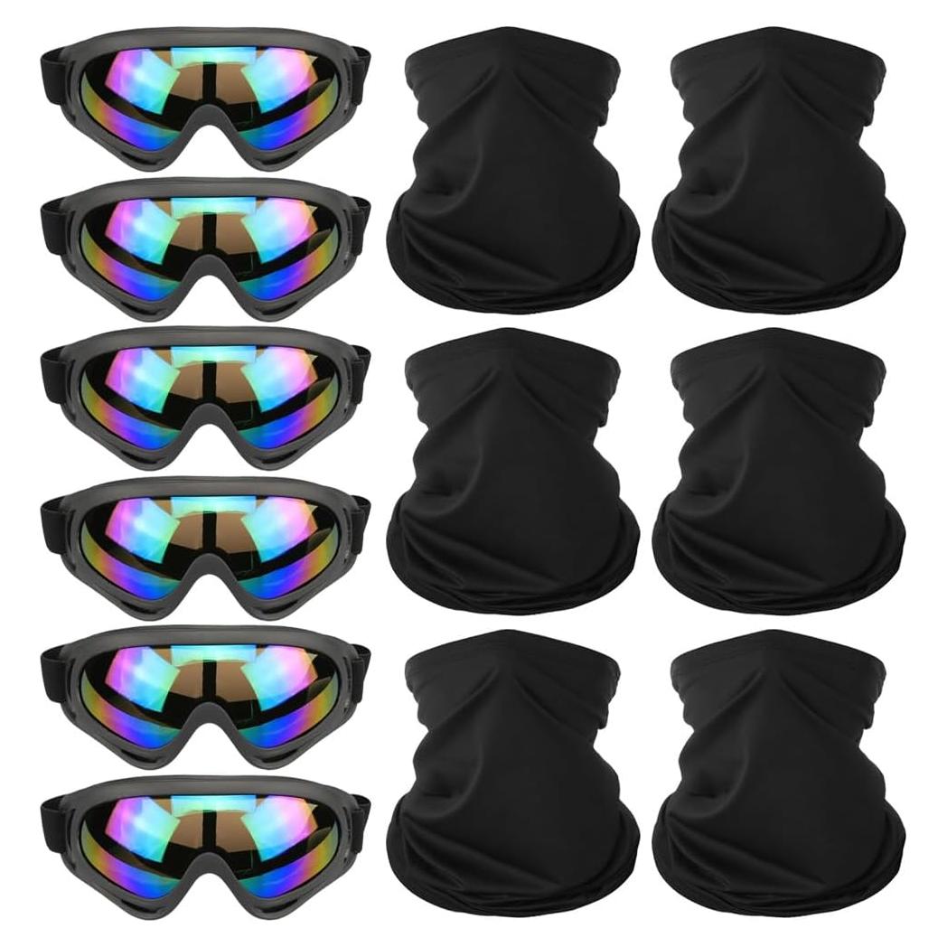 Conjunto de protección para motocicleta PuddingStation 12PCS