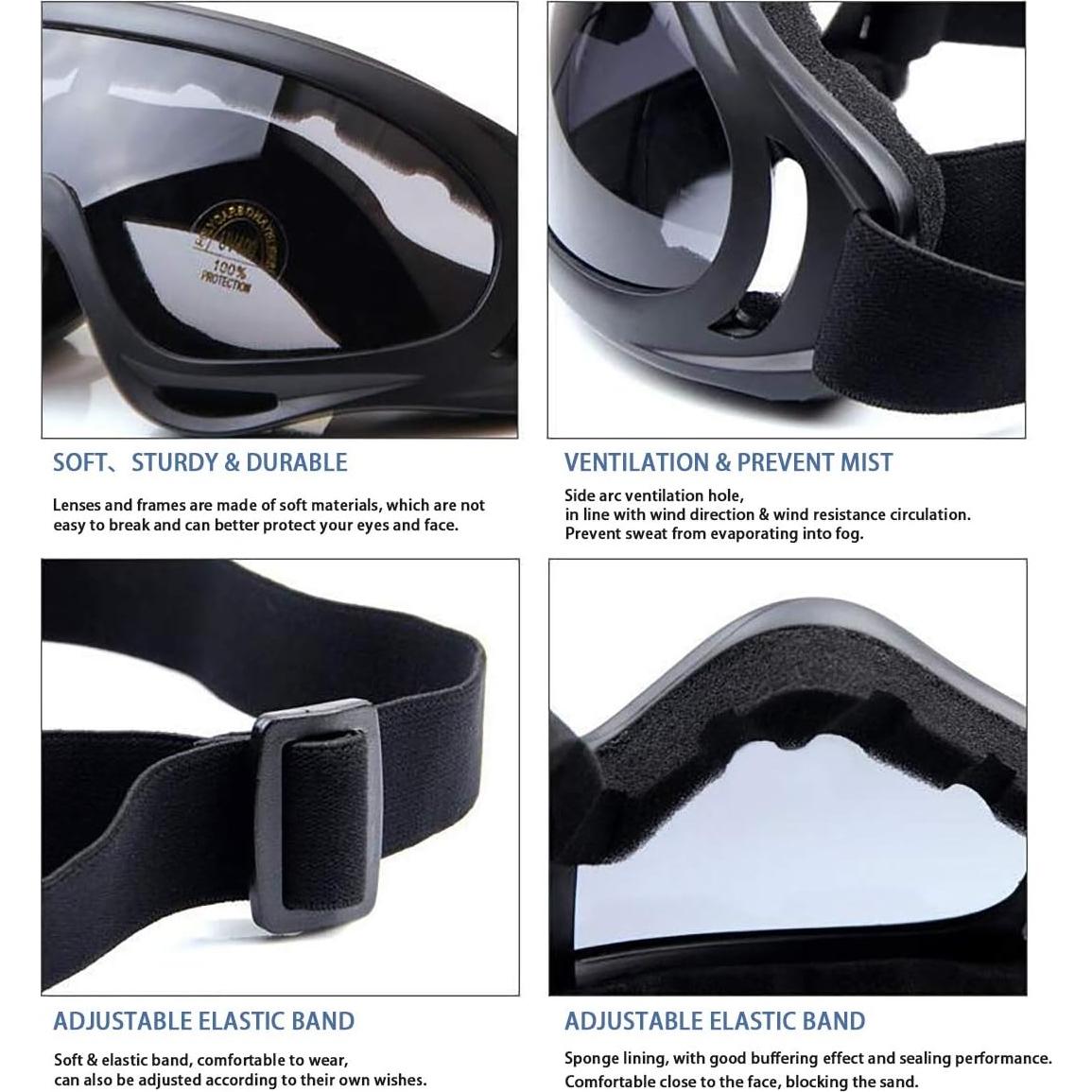 Conjunto de protección para motocicleta PuddingStation 12PCS