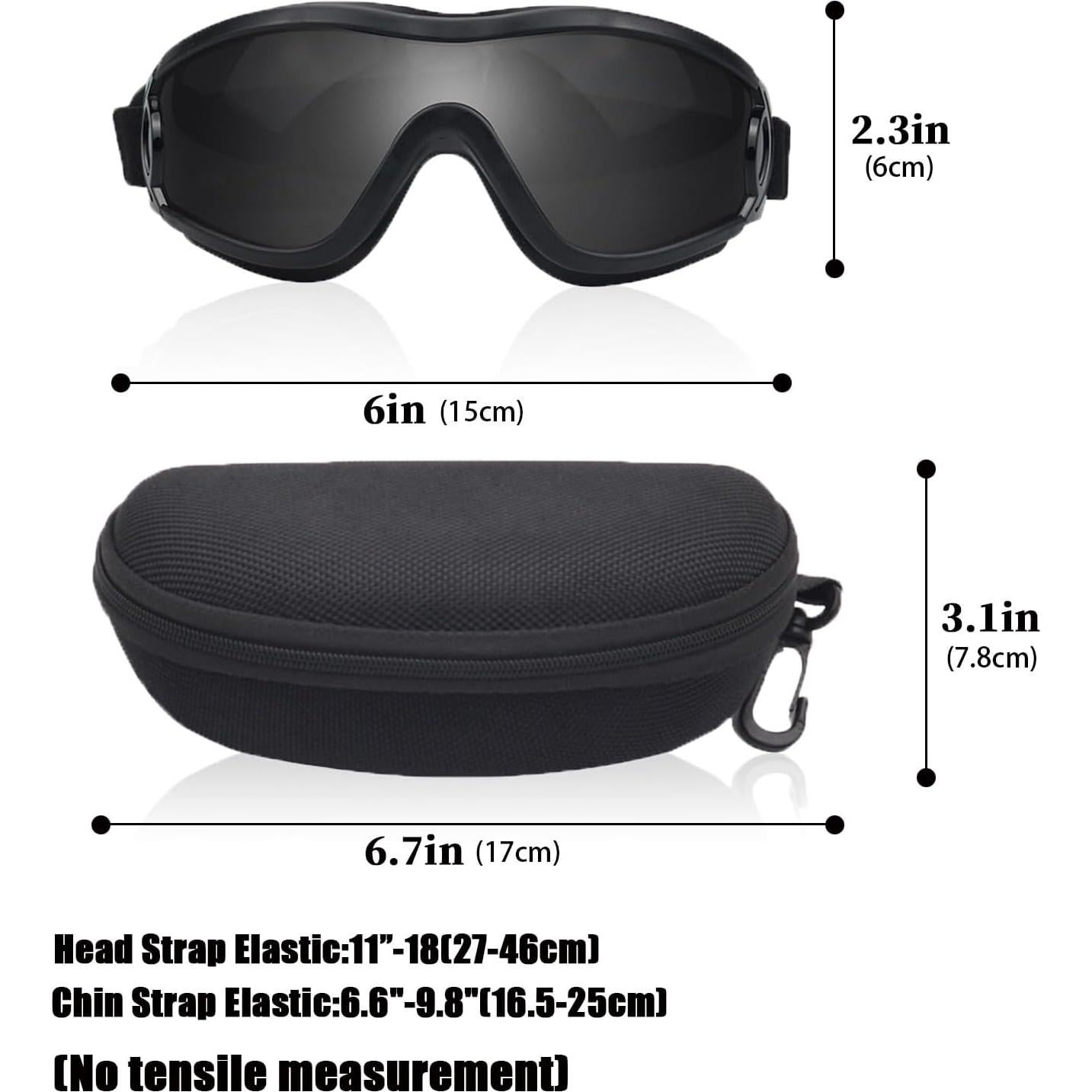 Gafas de sol para perros Mitubati GYJ-001 UV y viento