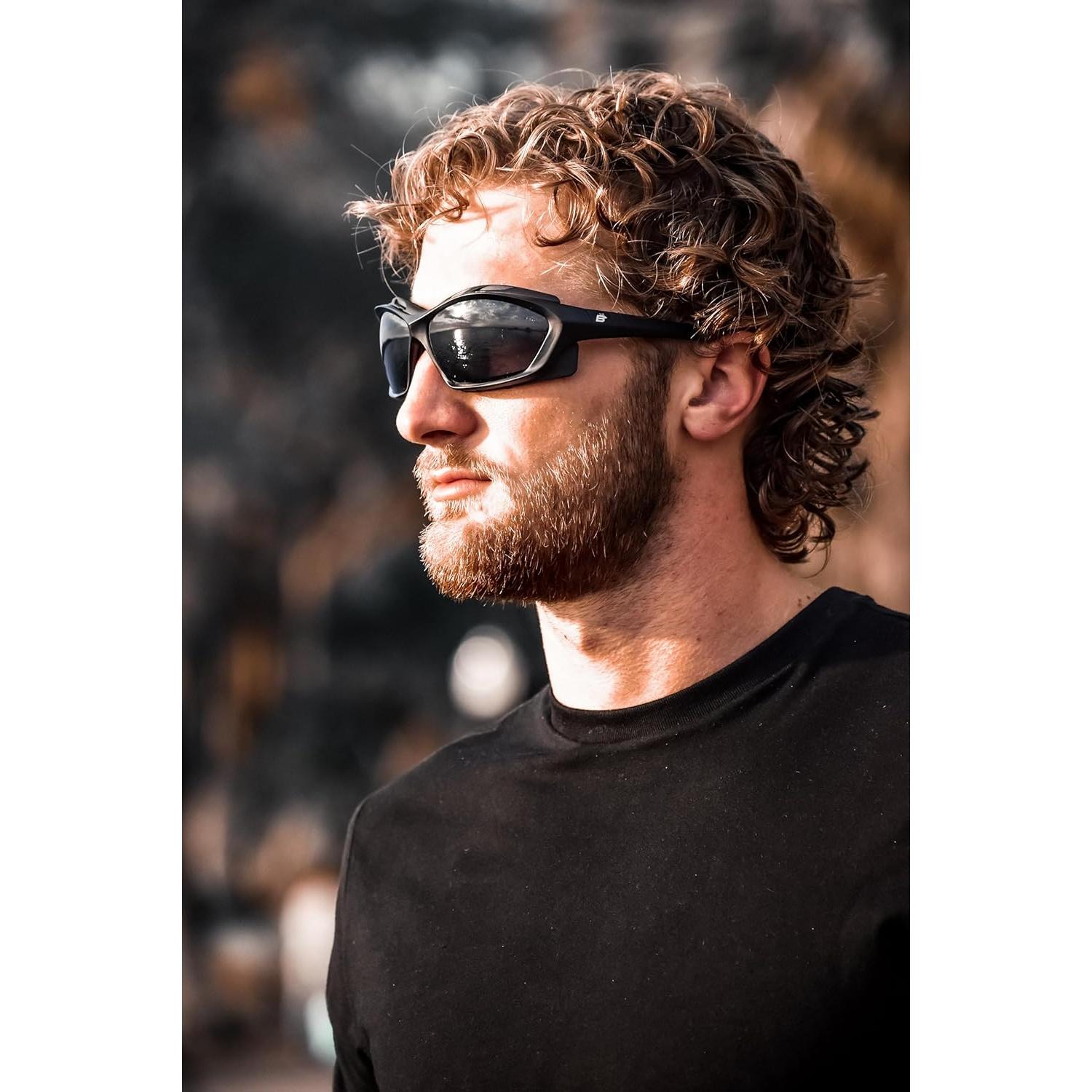 Gafas de sol para motocicleta Birdz Canopy con acolchado