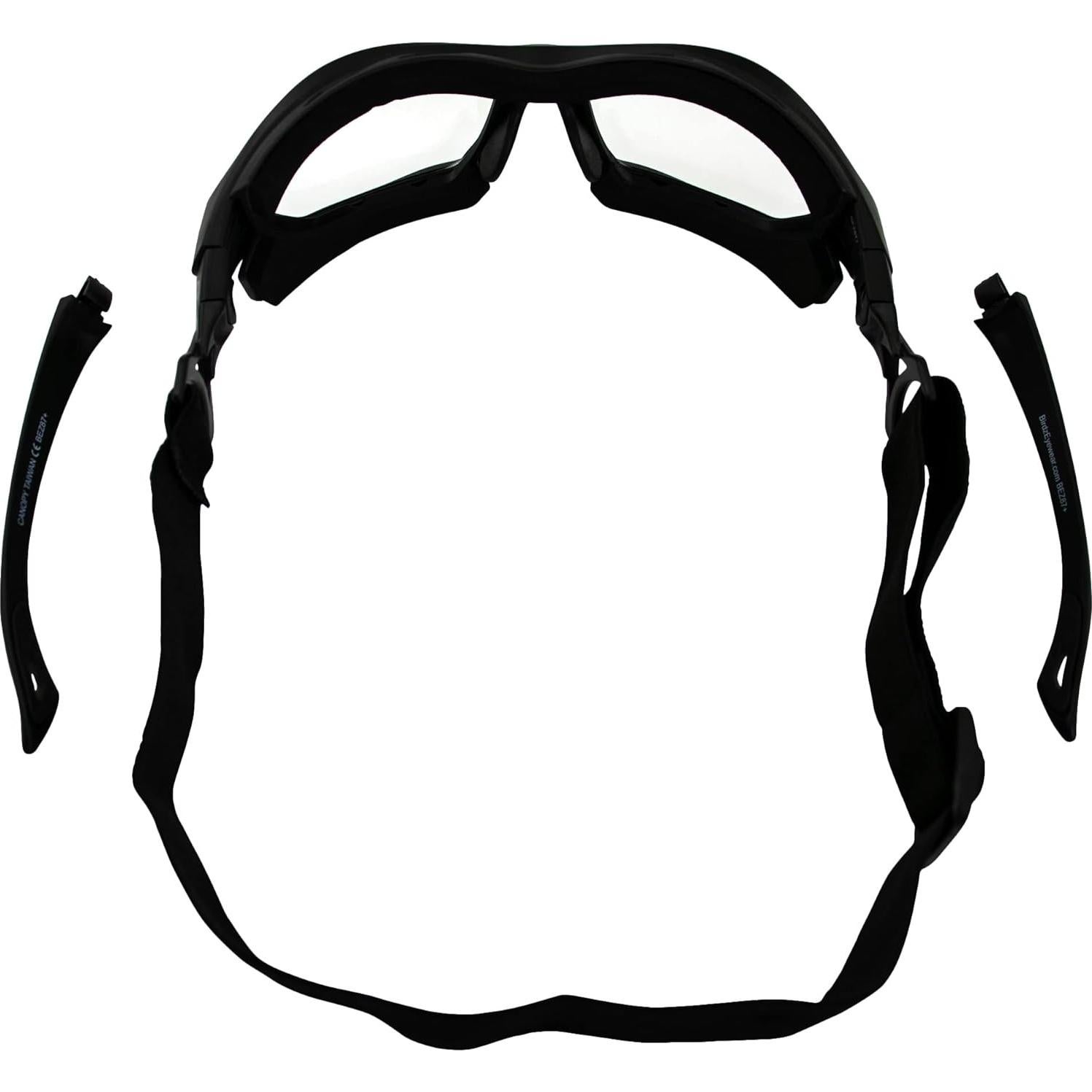 Gafas de sol para motocicleta Birdz Canopy con acolchado