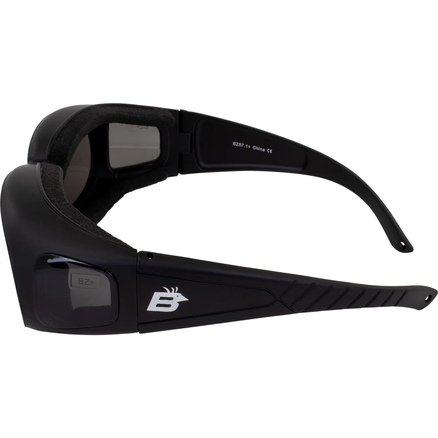 Gafas de Motocicleta Birdz Swallow con Almohadillas de Espuma