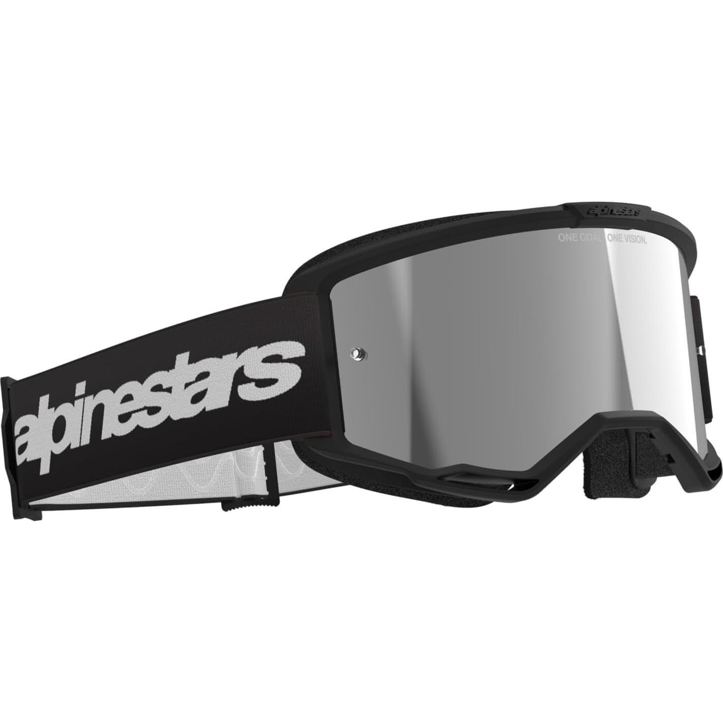 Gafas Off Road Alpinestars Vision 3 - Negro Lente Espejo
