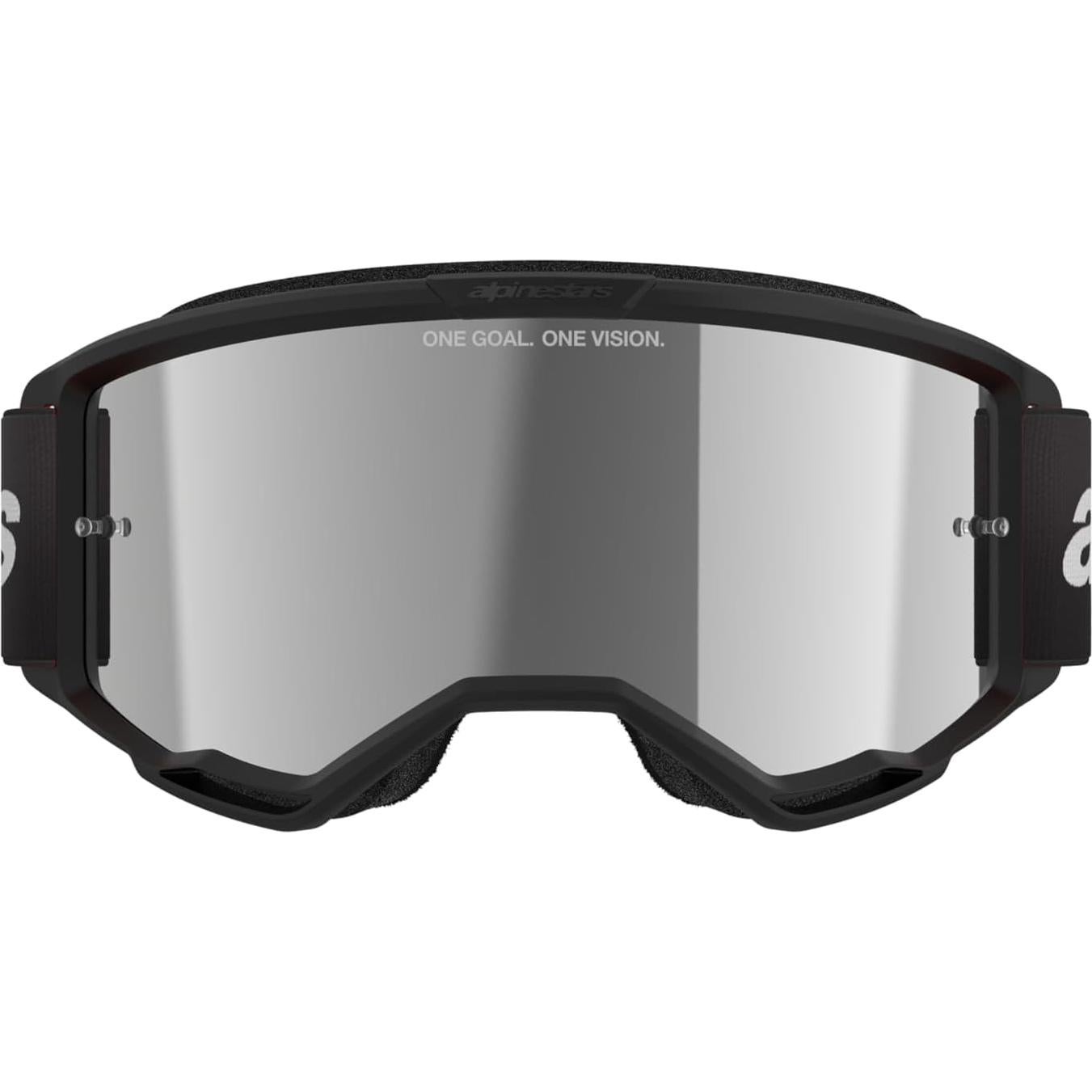 Gafas Off Road Alpinestars Vision 3 - Negro Lente Espejo
