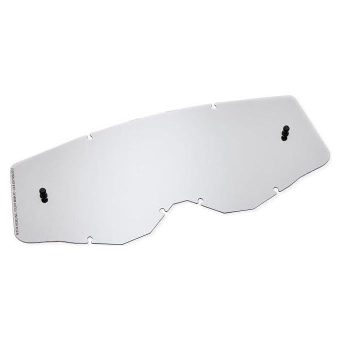 Lente Lexan MX24 para Jóvenes Fox Racing - Espejo Cromado