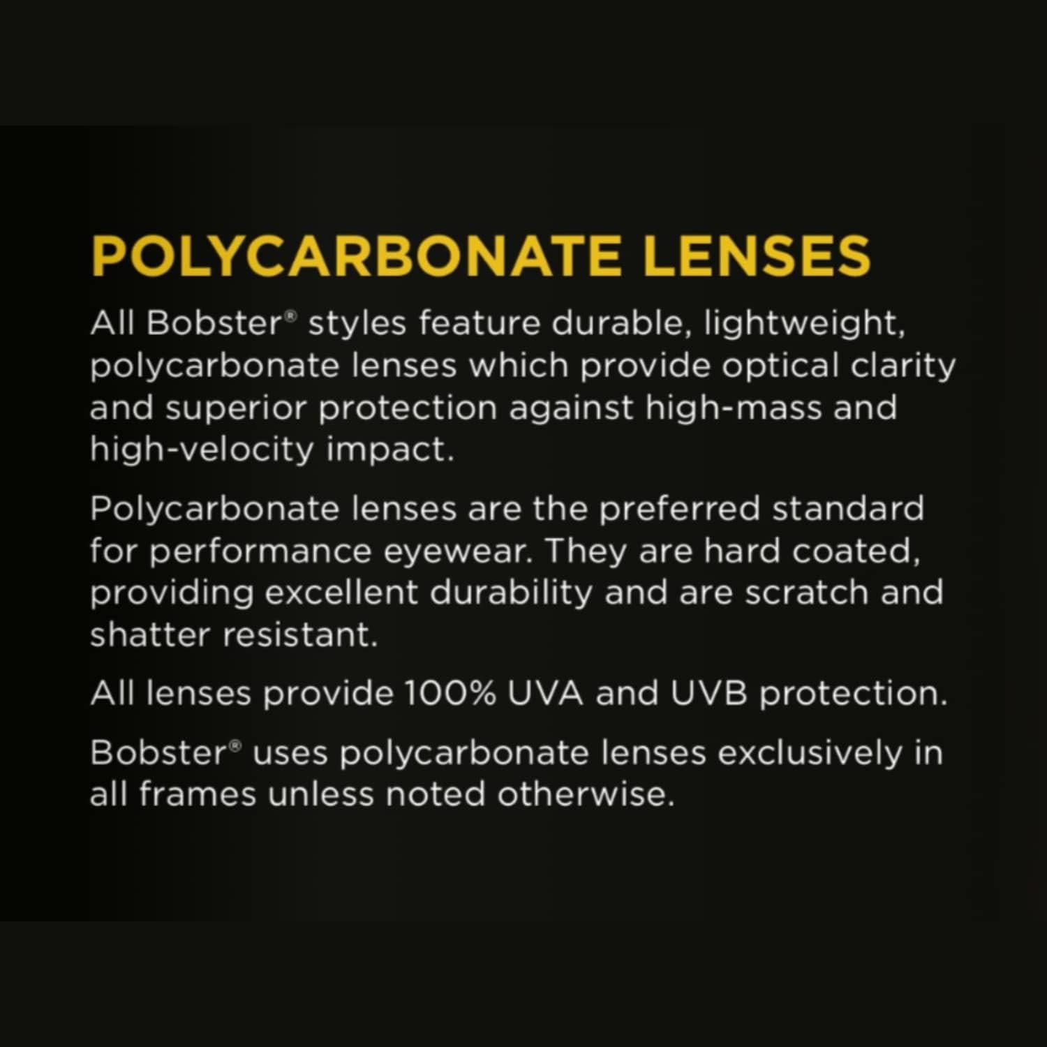 Gafas de Protección Bobster Phoenix con 3 Lentes Intercambiables