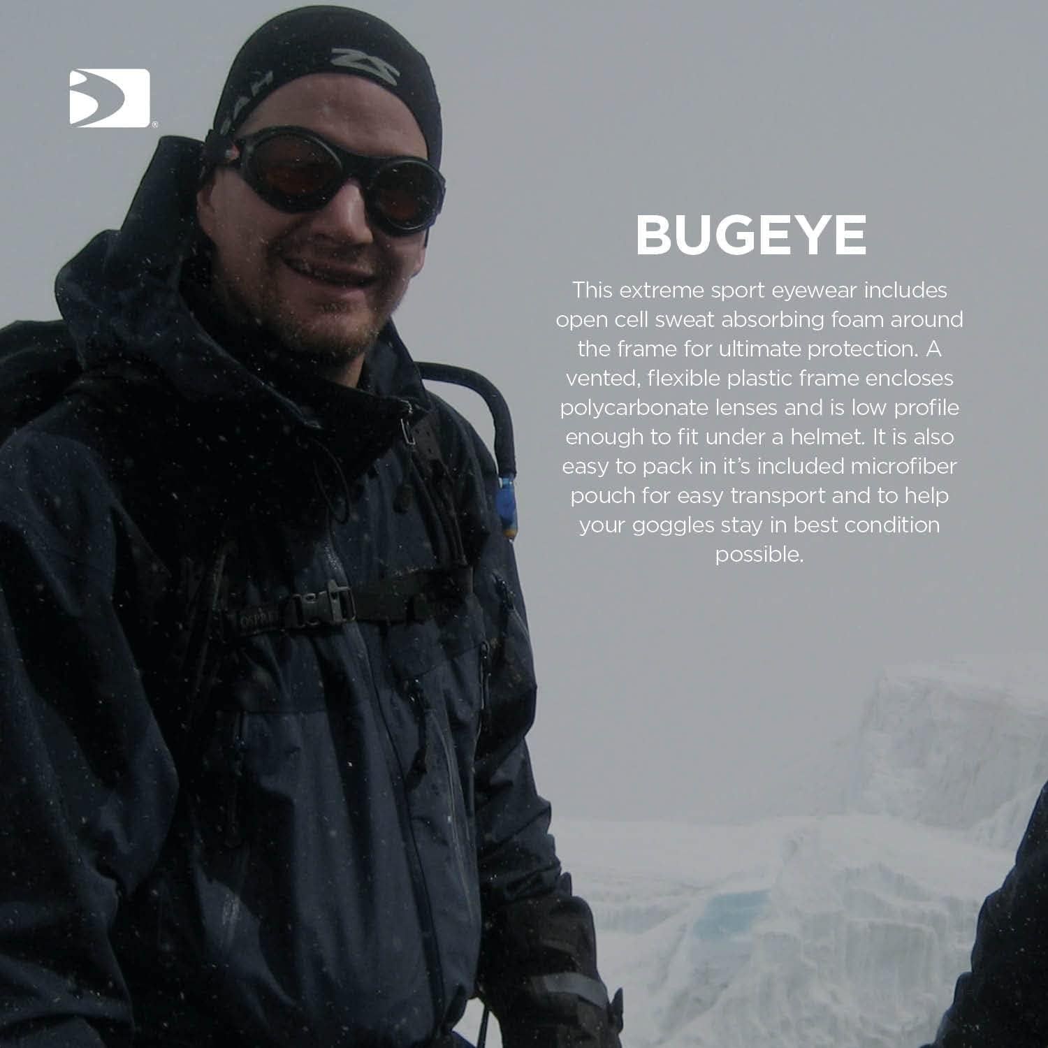 Gafas de Sol Bobster Bugeye Marco Negro Mate Lente Ahumada