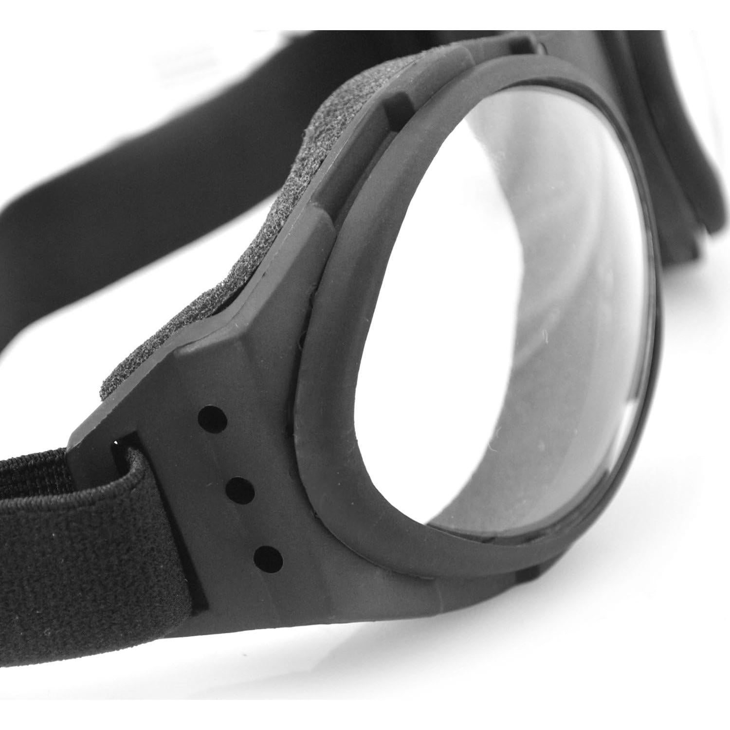 Gafas de Deporte Bobster Bugeye Marco Negro Mate Lente Clara