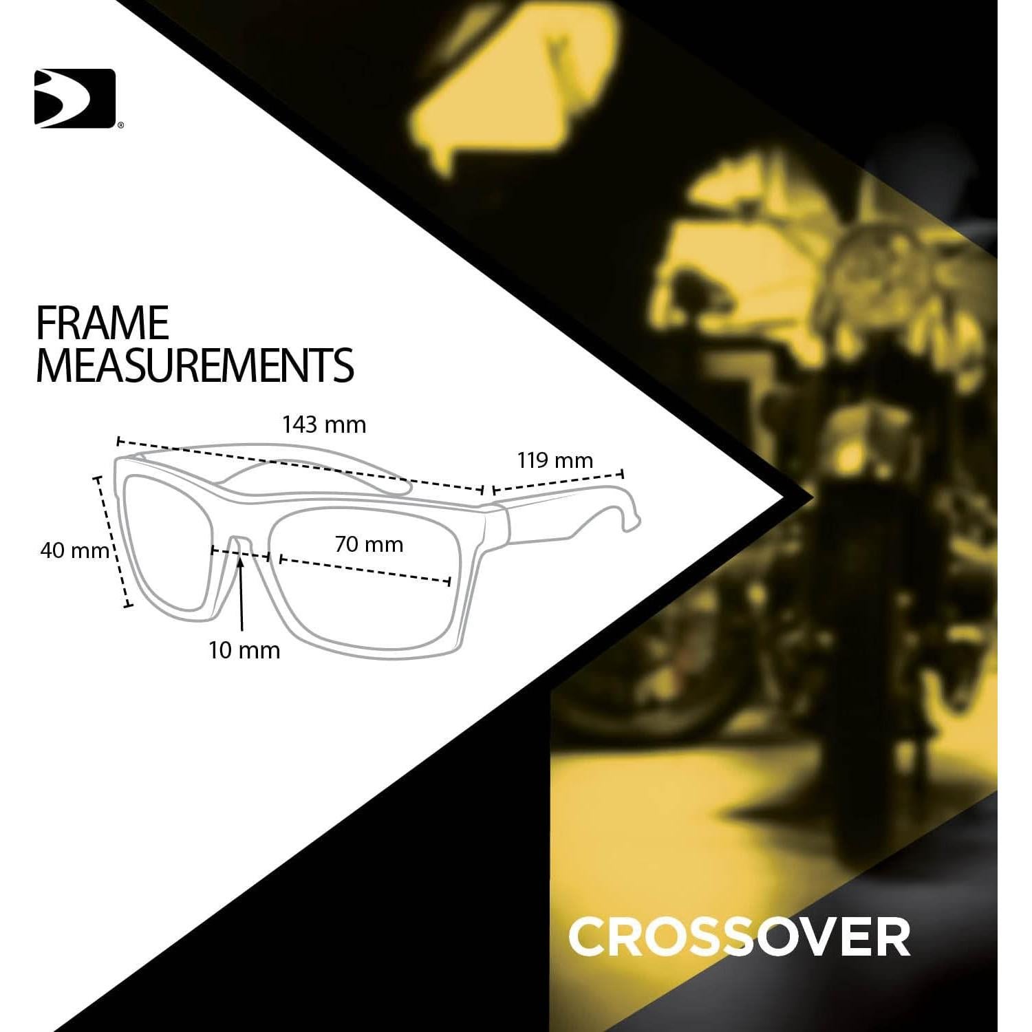 Gafas Convertibles Bobster 26-5216, Marco Negro Mate