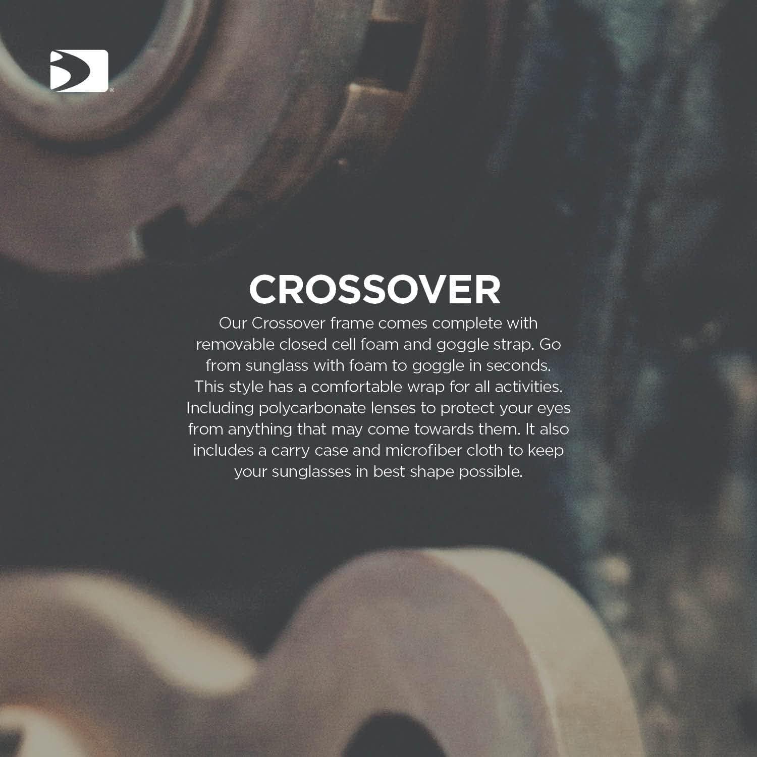 Gafas Convertibles Bobster 26-5216, Marco Negro Mate