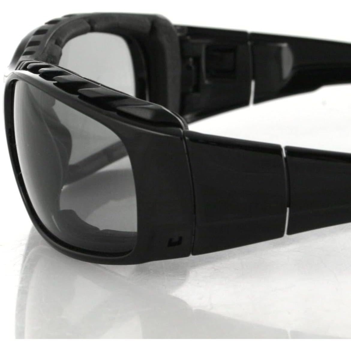 Gafas Convertibles Bobster Bgun001 Marco Negro Lentes Foto-cromáticos