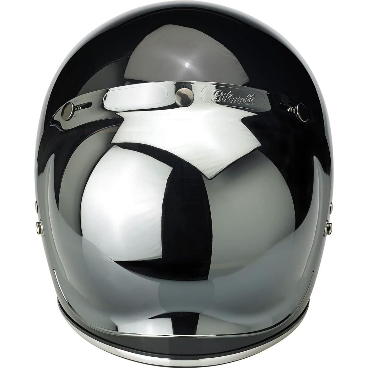 Escudo Burbuja Biltwell Espejo Cromado Antivaho UV+50