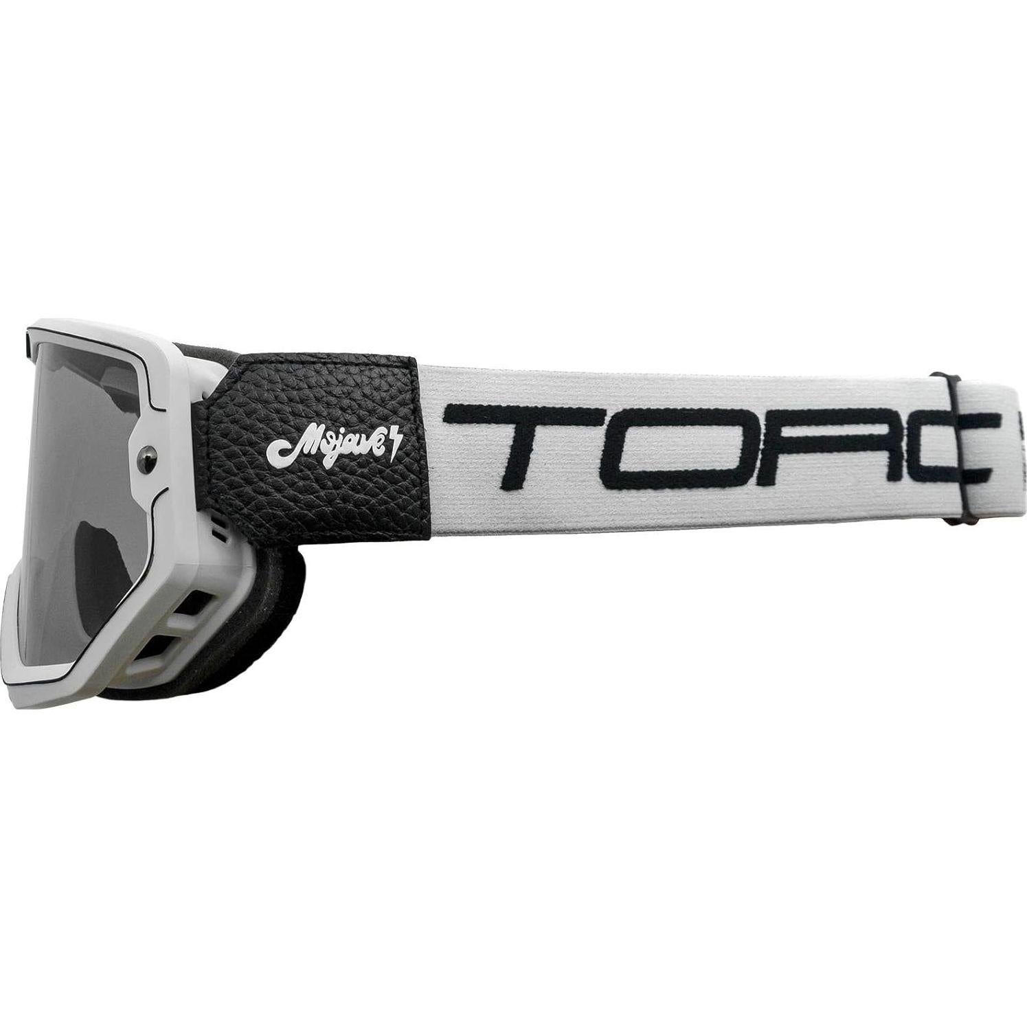 Casco TORC Mojave Goggle Unisex Adulto Blanco Negro