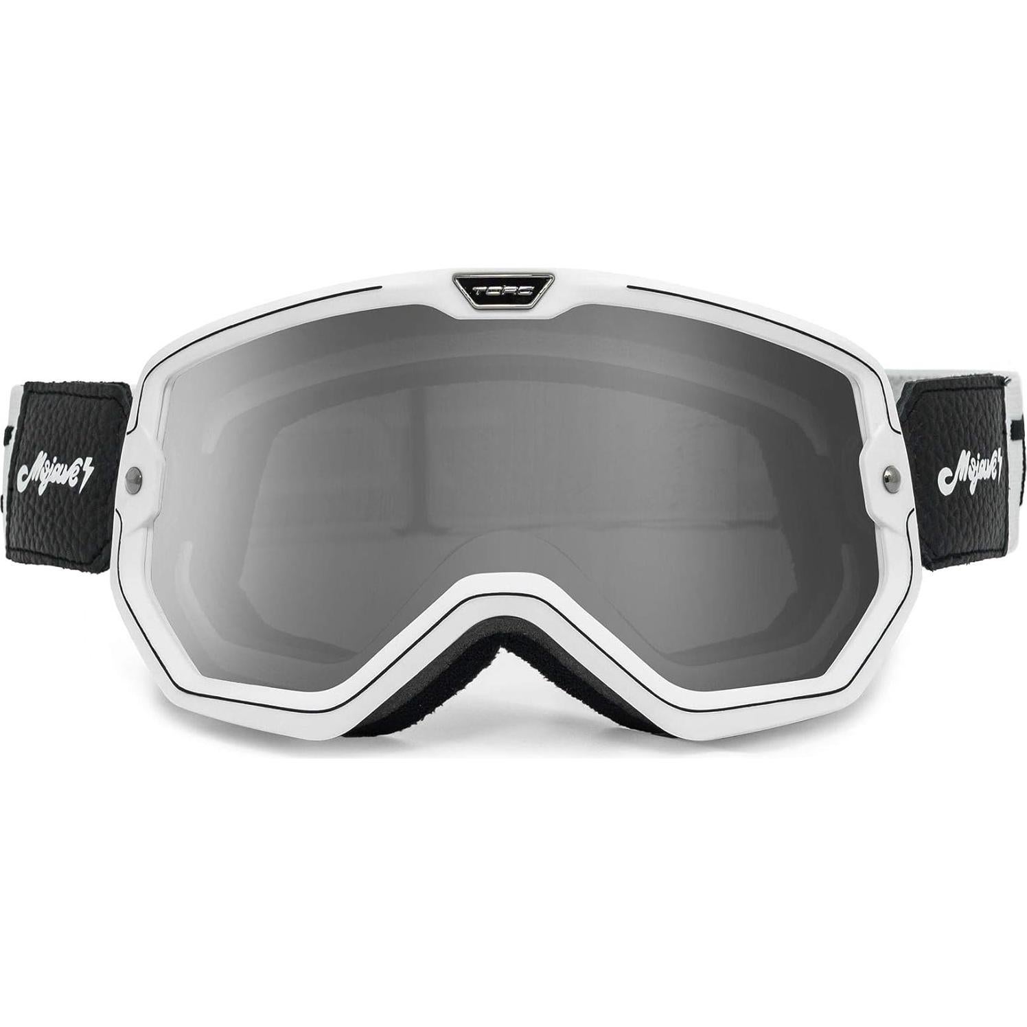Casco TORC Mojave Goggle Unisex Adulto Blanco Negro