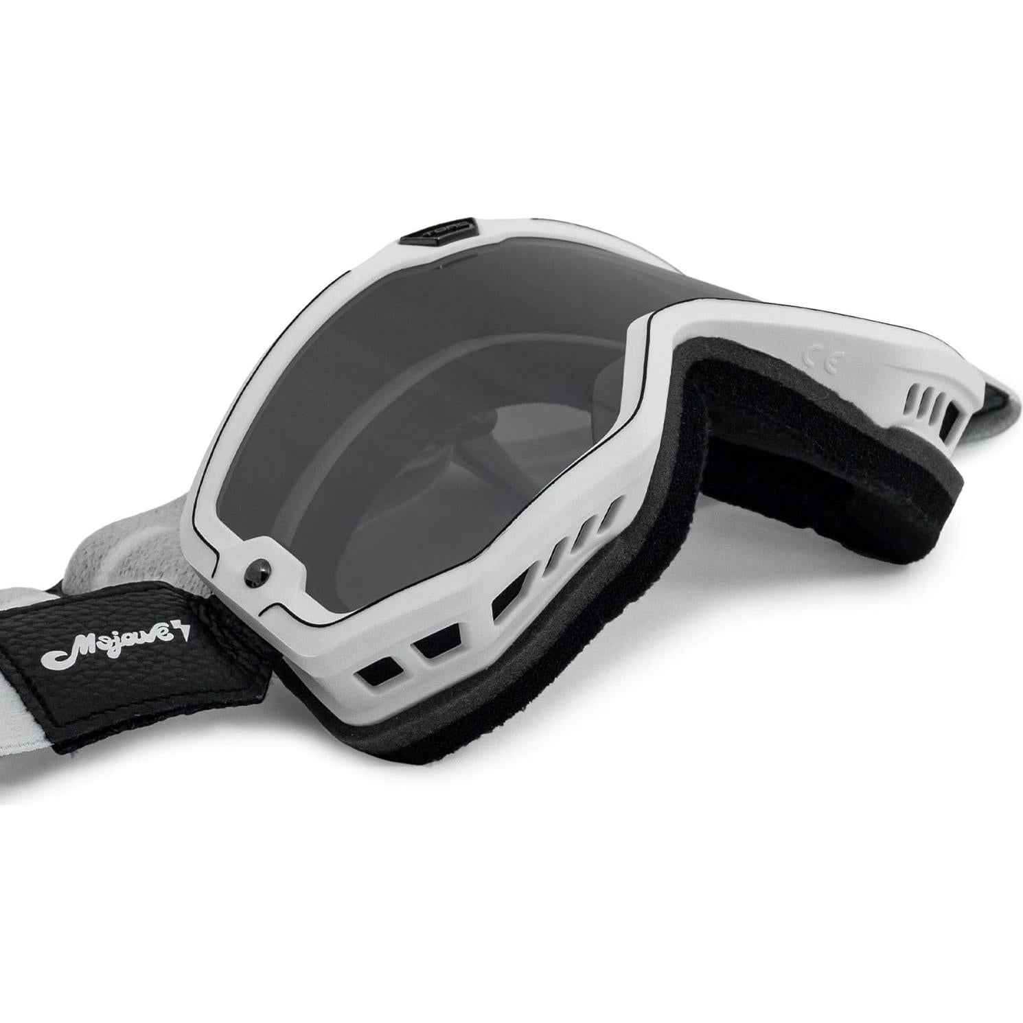 Casco TORC Mojave Goggle Unisex Adulto Blanco Negro