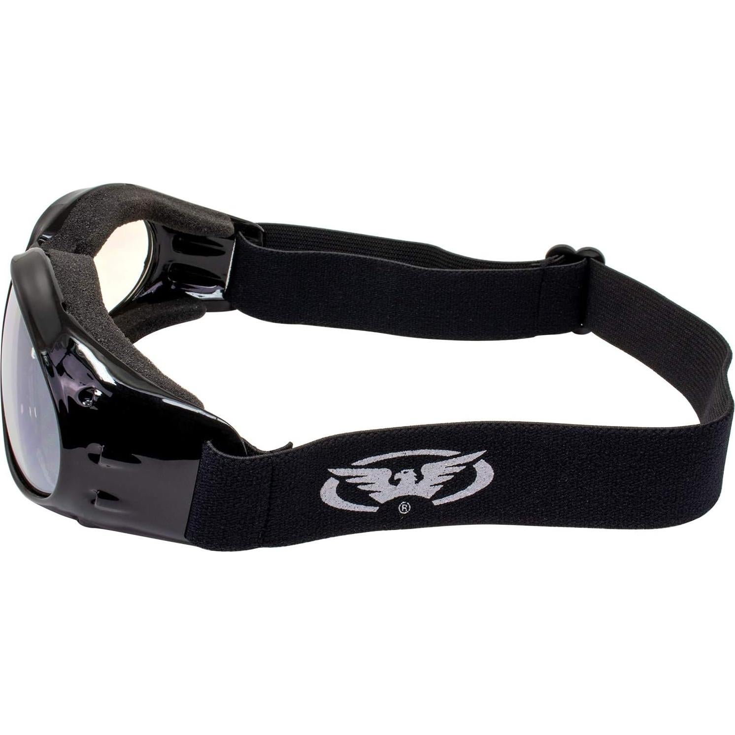 Gafas de Moto Global Vision Red Baron con Lentes Oscuros y Claros