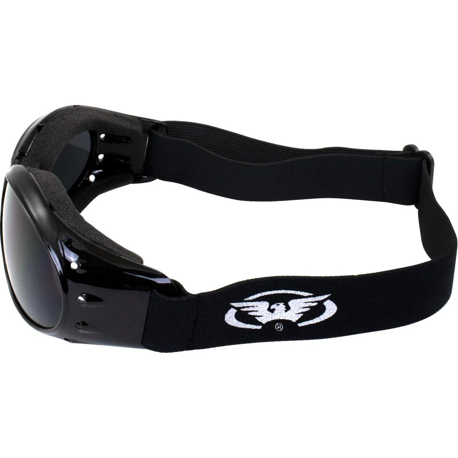 Gafas de Moto Global Vision Red Baron con Lentes Oscuros y Claros