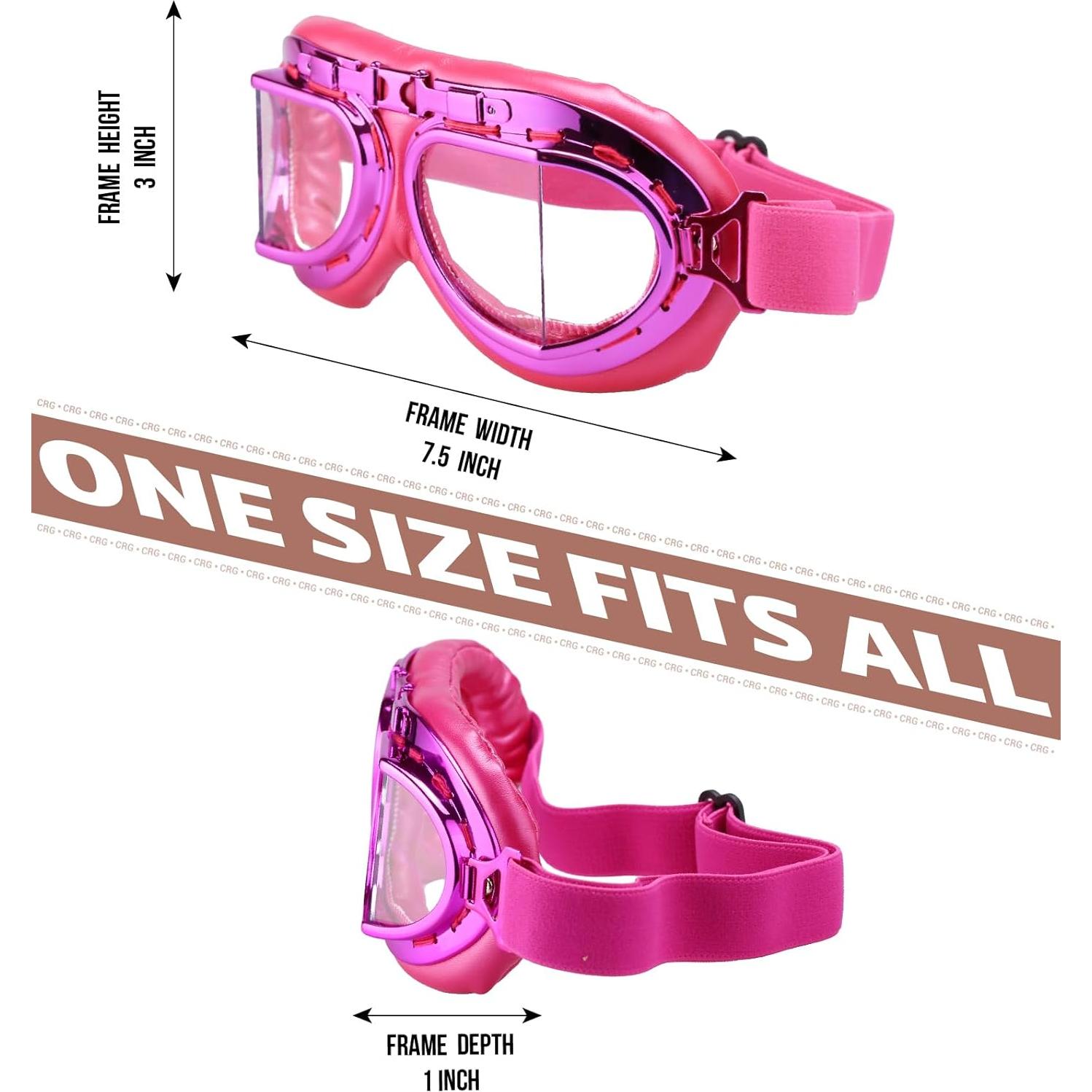 Gafas de Motocicleta CRG Sports Estilo Aviador UV 100%