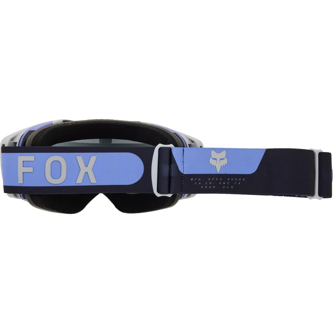 Gafas de Motocross Fox Racing Vue, Negro/Púrpura Magnético