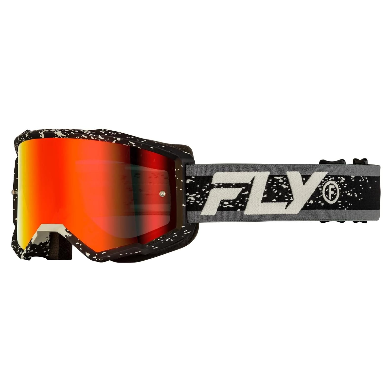 Gafas de Motocross Fly Racing 37-51524 Adulto Negro Gris