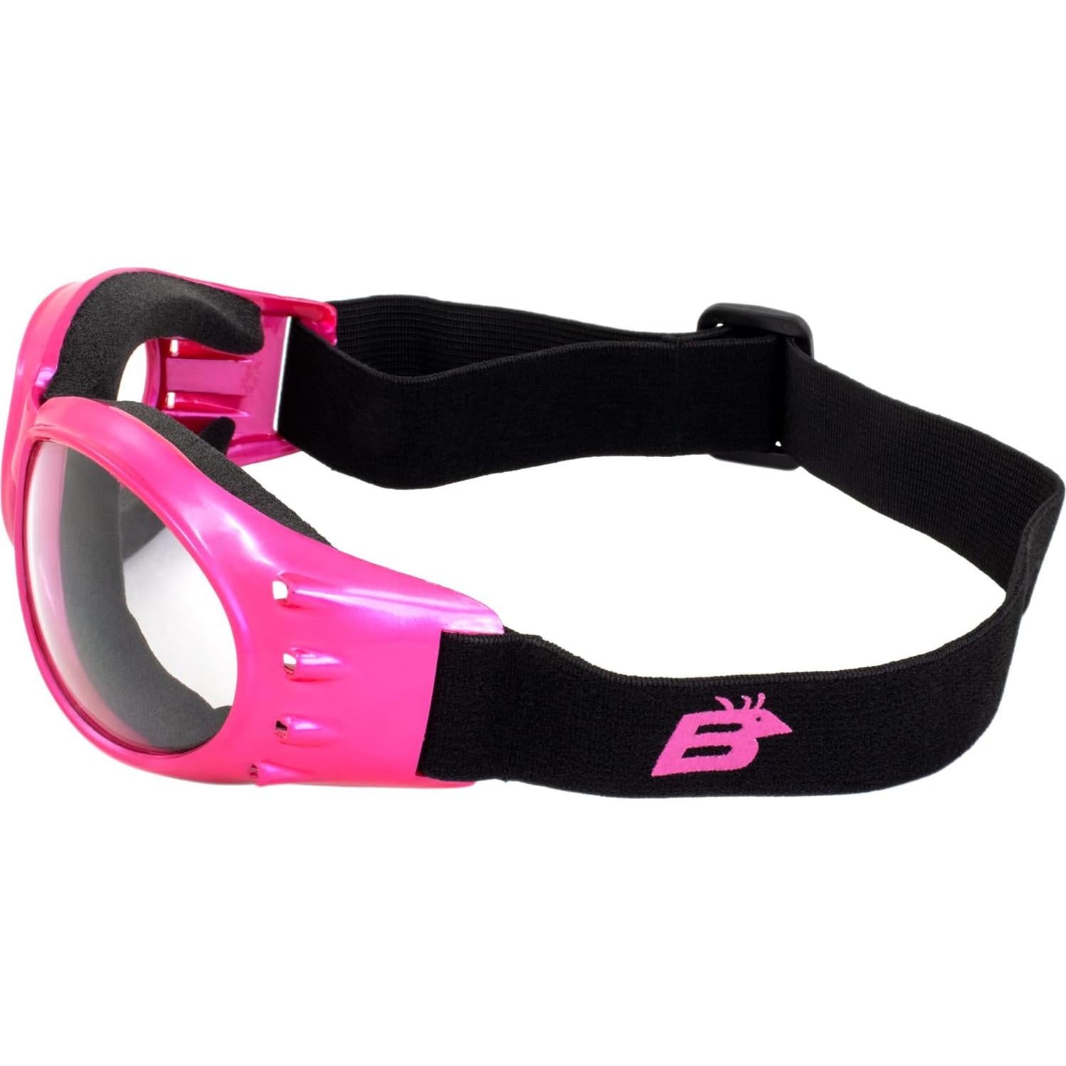 Gafas de Moto Birdz Eyewear Eagle - 3 Pares Rosa con Lentes