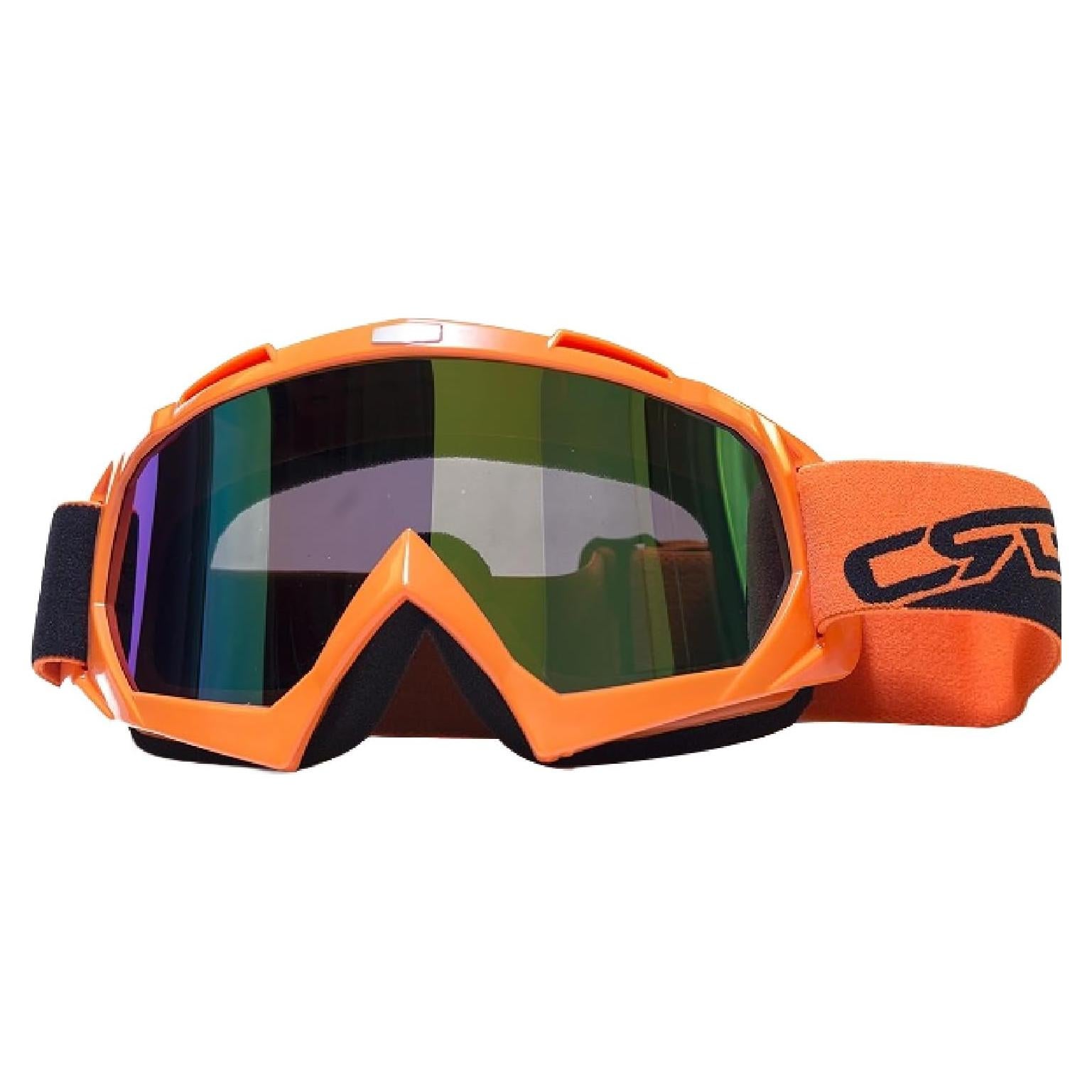Gafas de Motociclismo CRG Sports T815-7 Multicolor Naranja