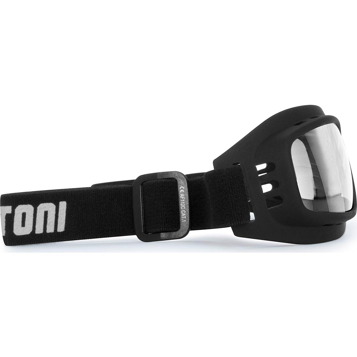 Gafas de Moto Bertoni 112 con Lentes Fotoquímicas Antivaho