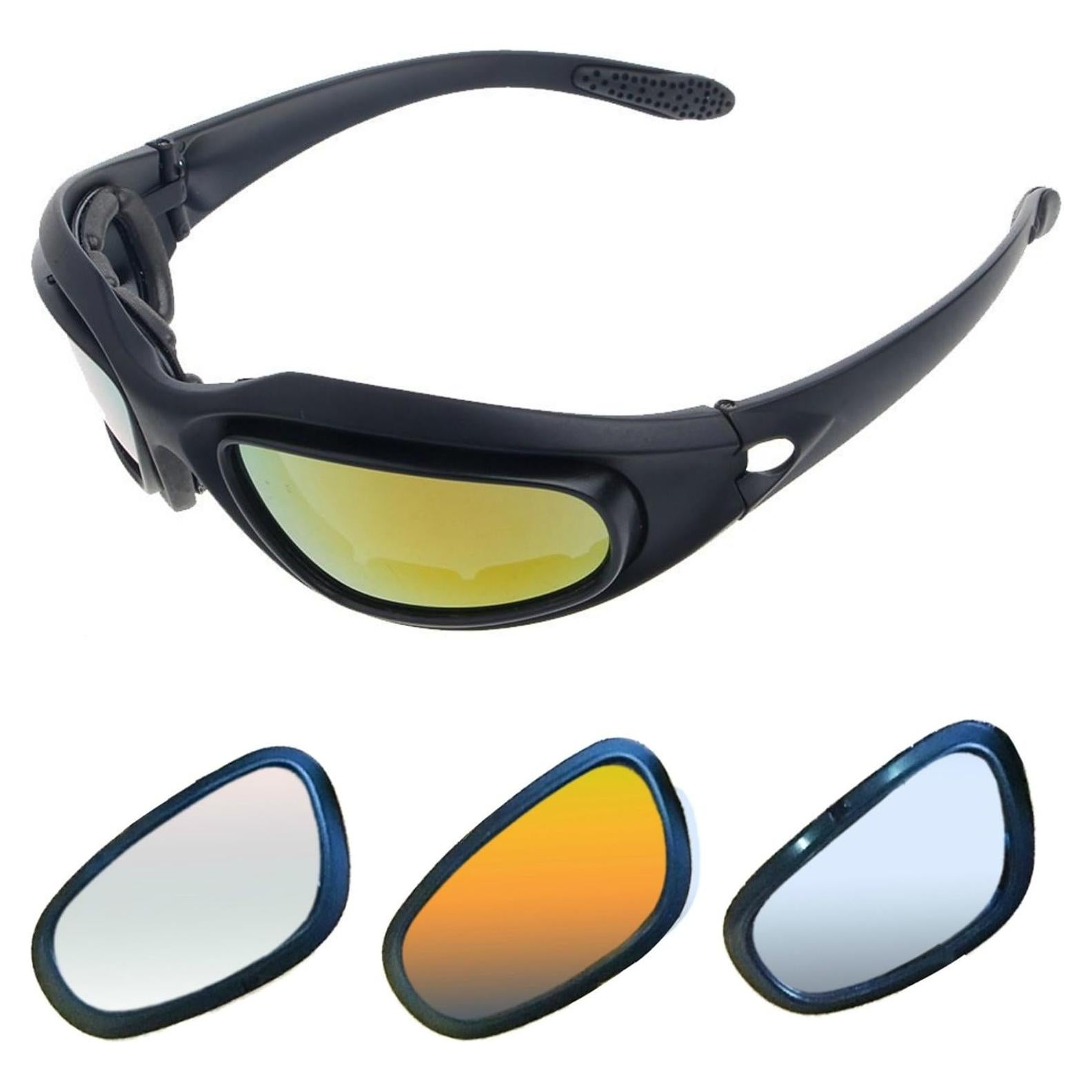 Kit de Gafas de Motocicleta Get Lost - 4 Lentes Polarizados