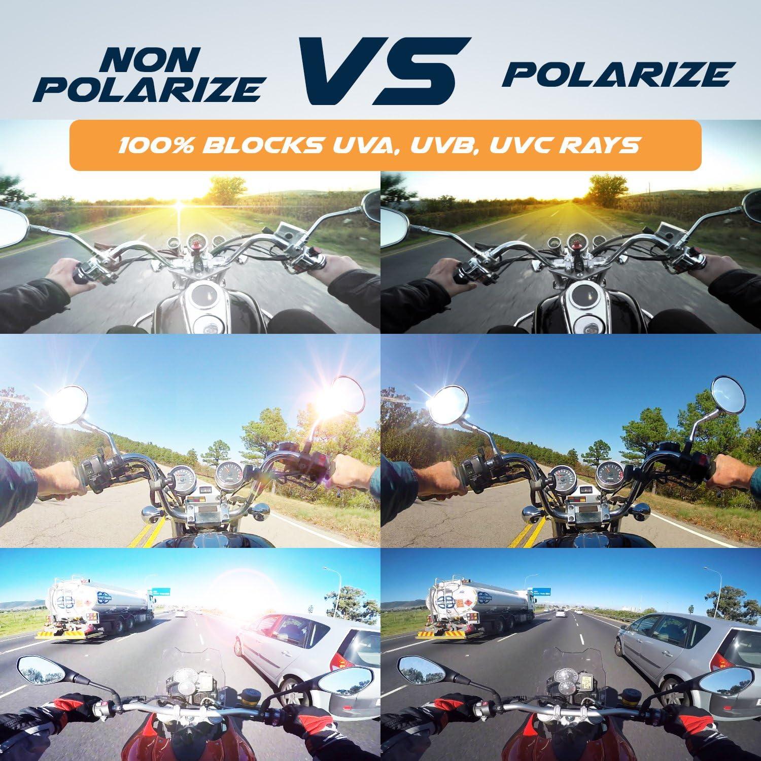 Kit de Gafas de Motocicleta Get Lost - 4 Lentes Polarizados