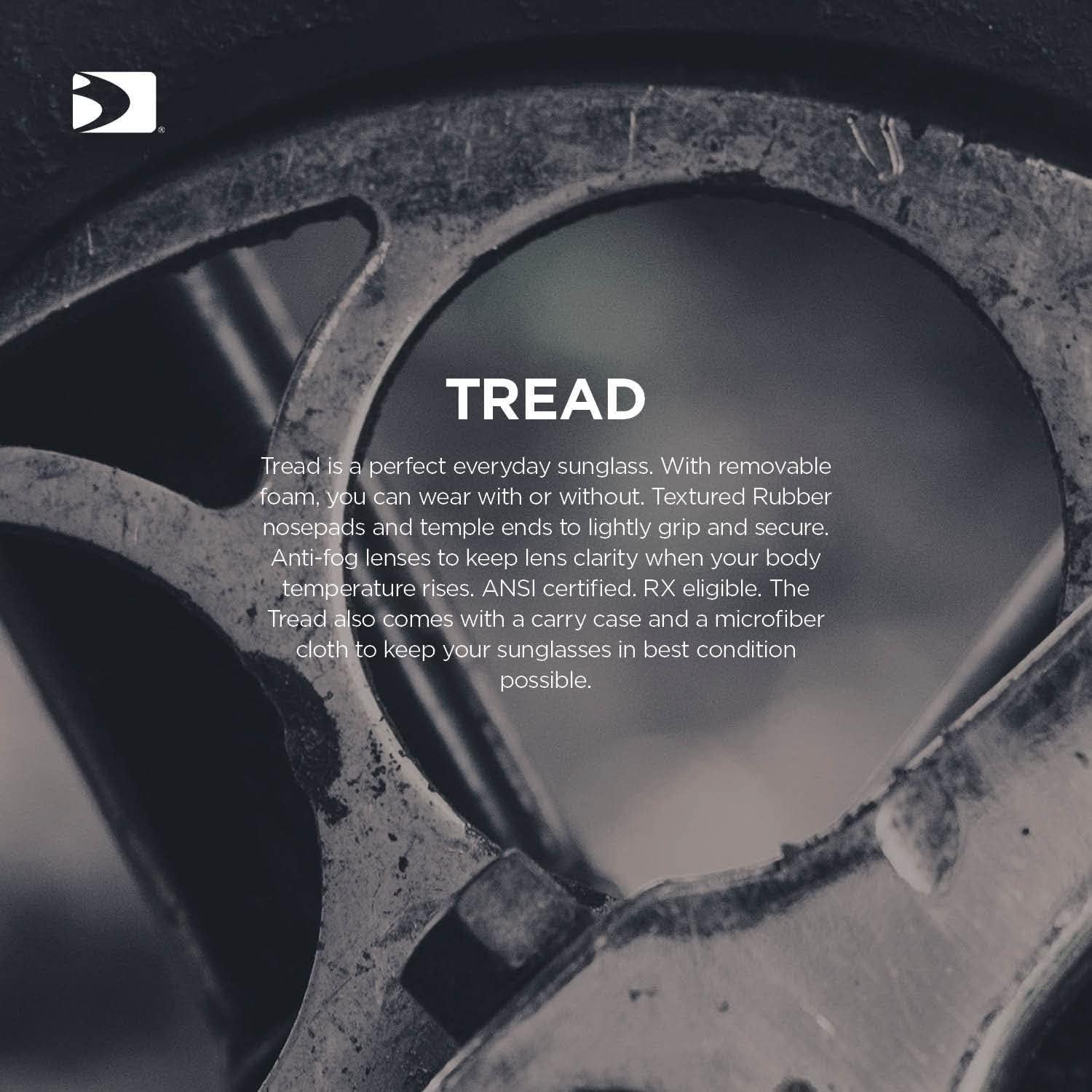 Gafas de Sol Bobster Tread, Marco Negro Mate, Lente Ámbar