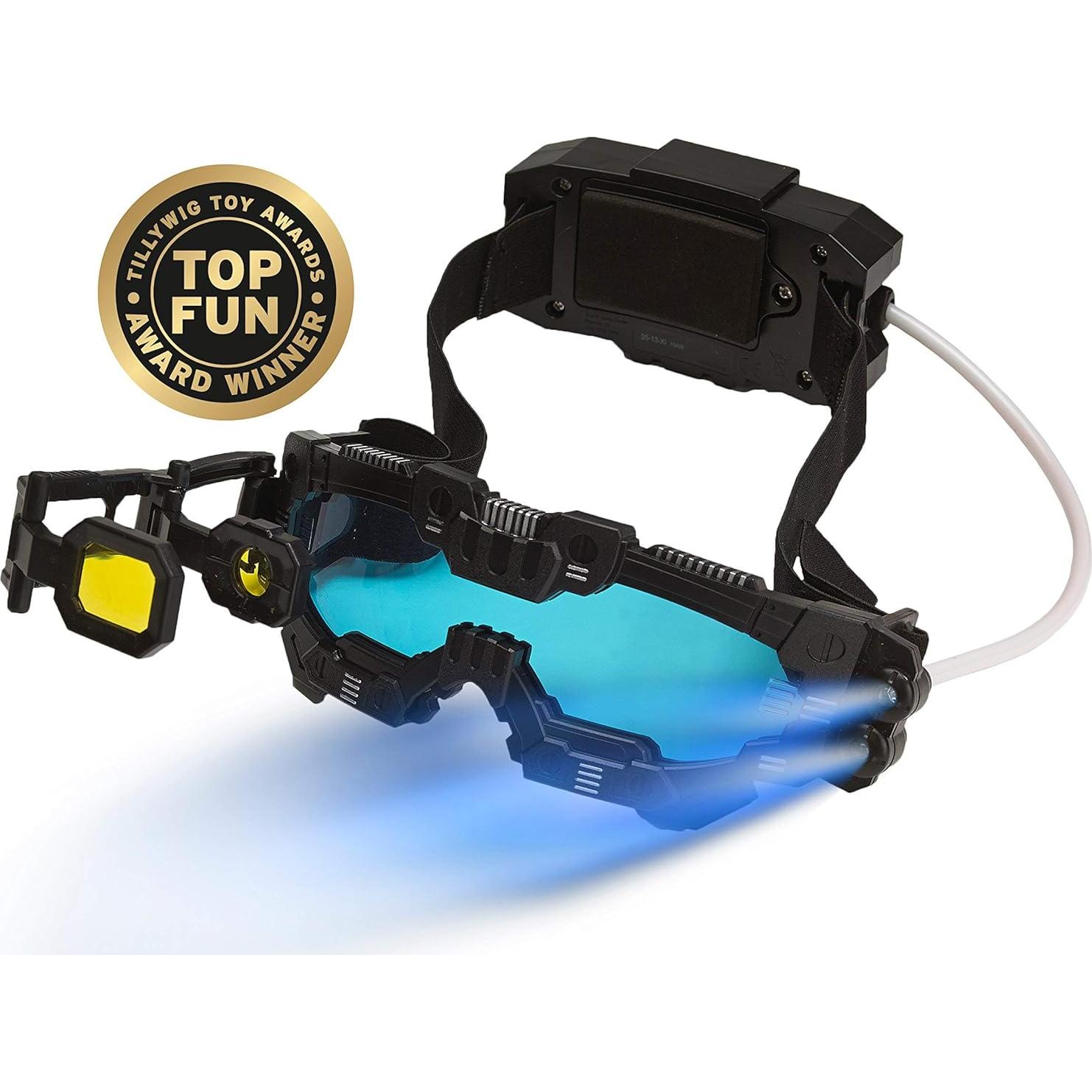 Gafas de Misión Nocturna SpyX - Juguete con LED y Alcance 32.9cm