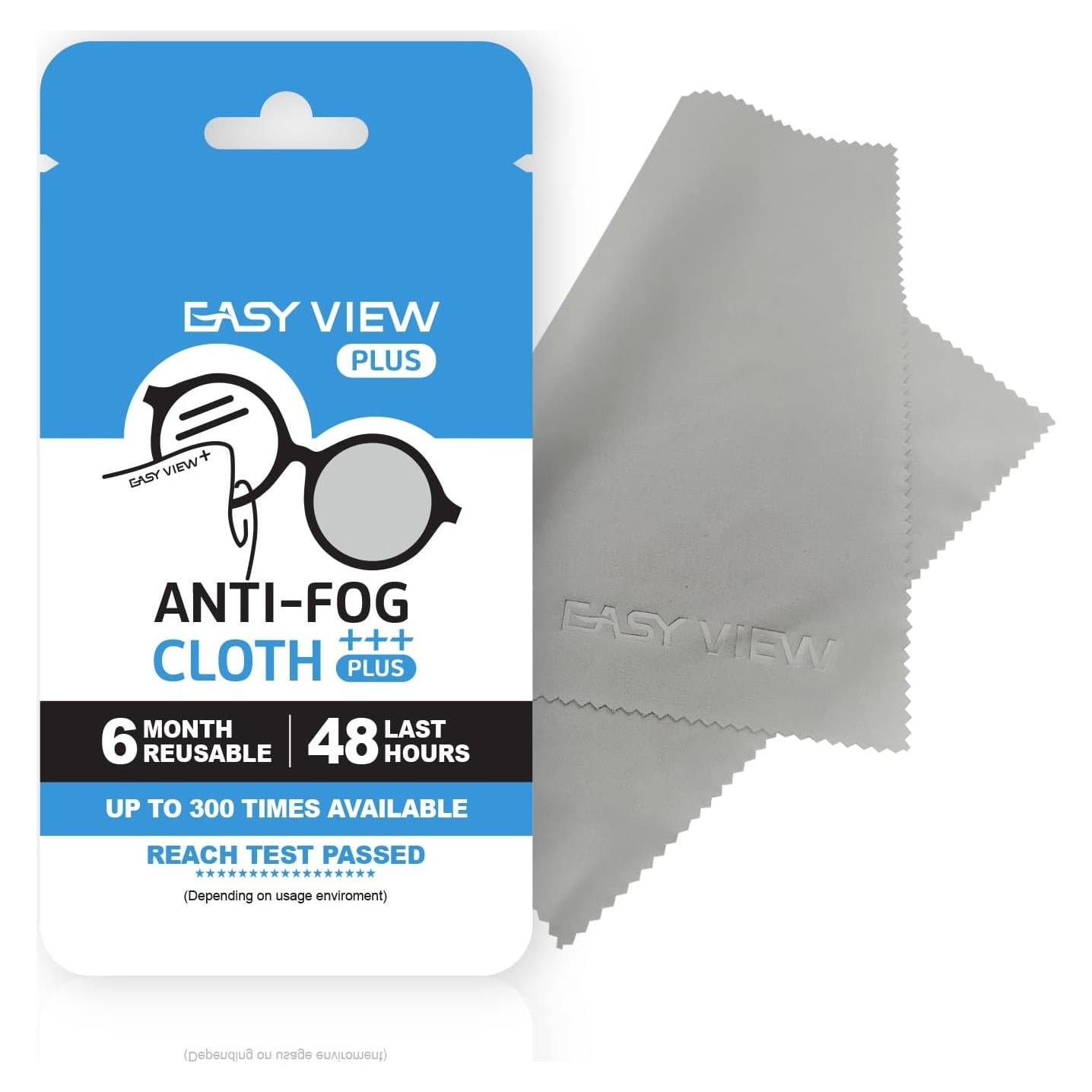 Paño Antivaho EASY VIEW+ para Gafas y Casco - 15x17cm