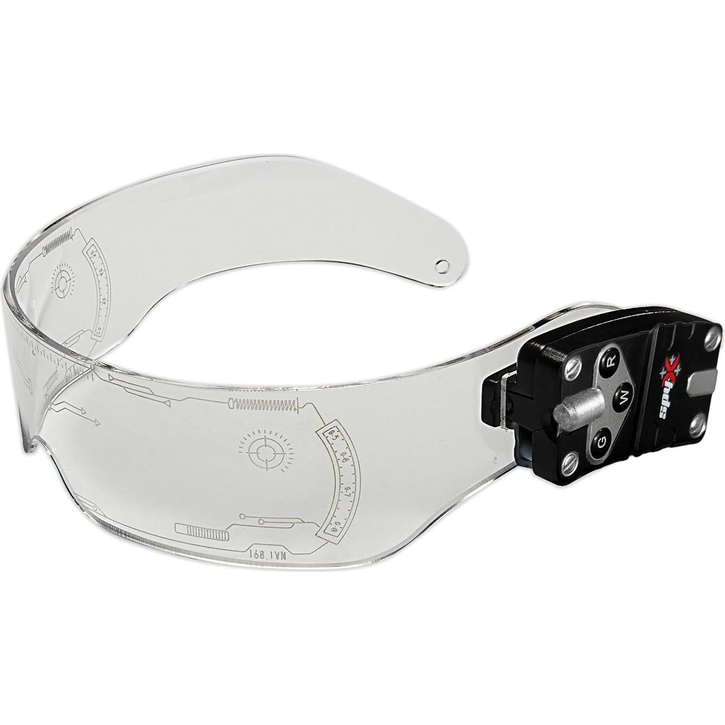 Gafas SpyX Night Ops con LED para misiones de espías