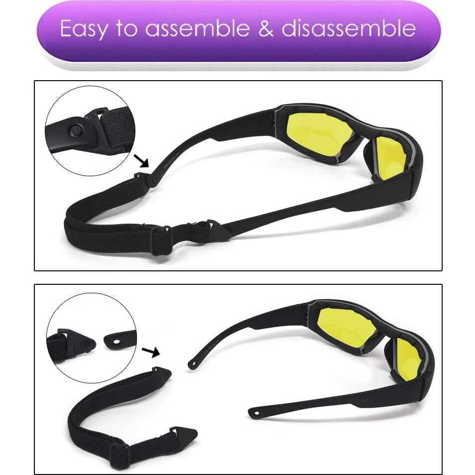 Gafas de Sol Deportivas TERAISE UV400 Ajustables para Ciclismo