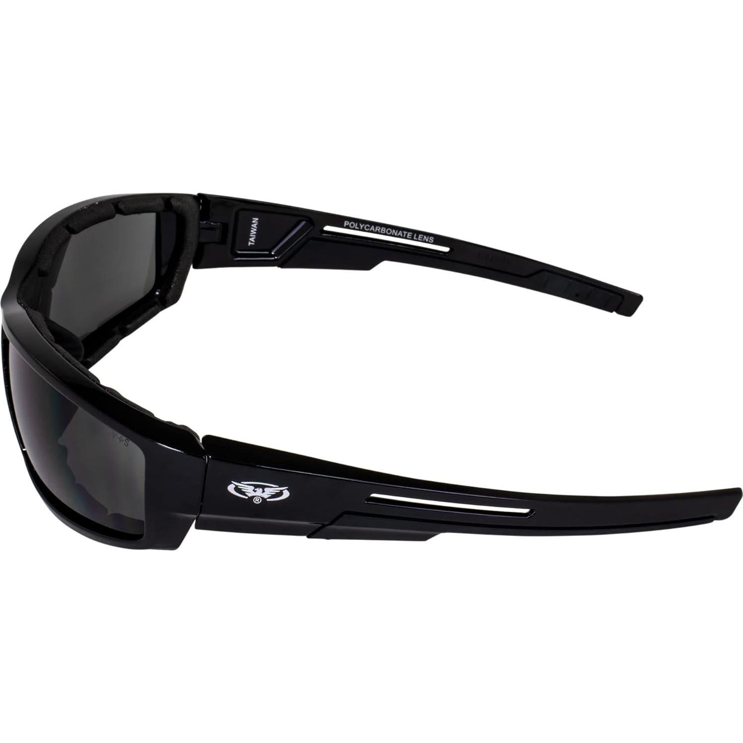 Gafas de Motocicleta Acolchadas Global Vision - 2 Pares UV400