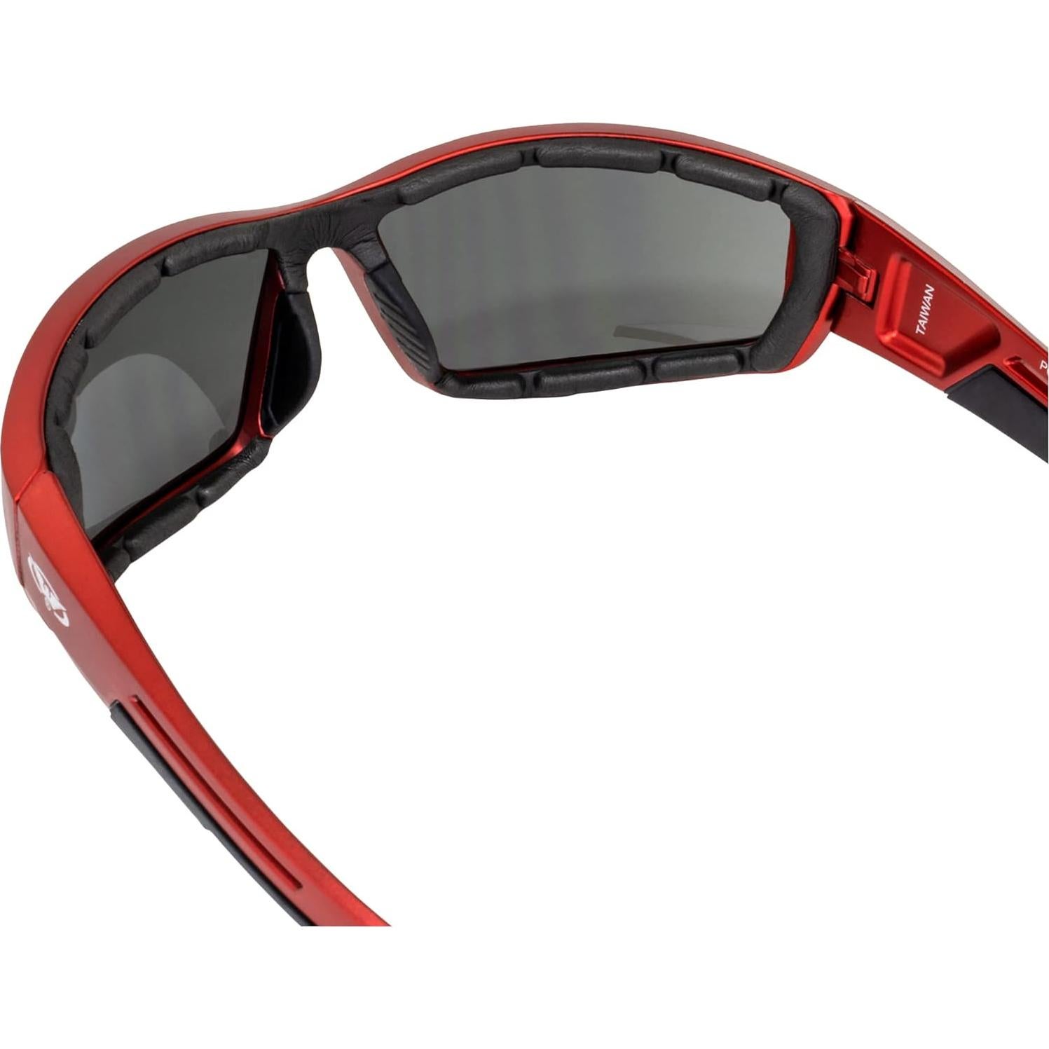 Gafas de sol de motocicleta Global Vision Sly rojo ahumado