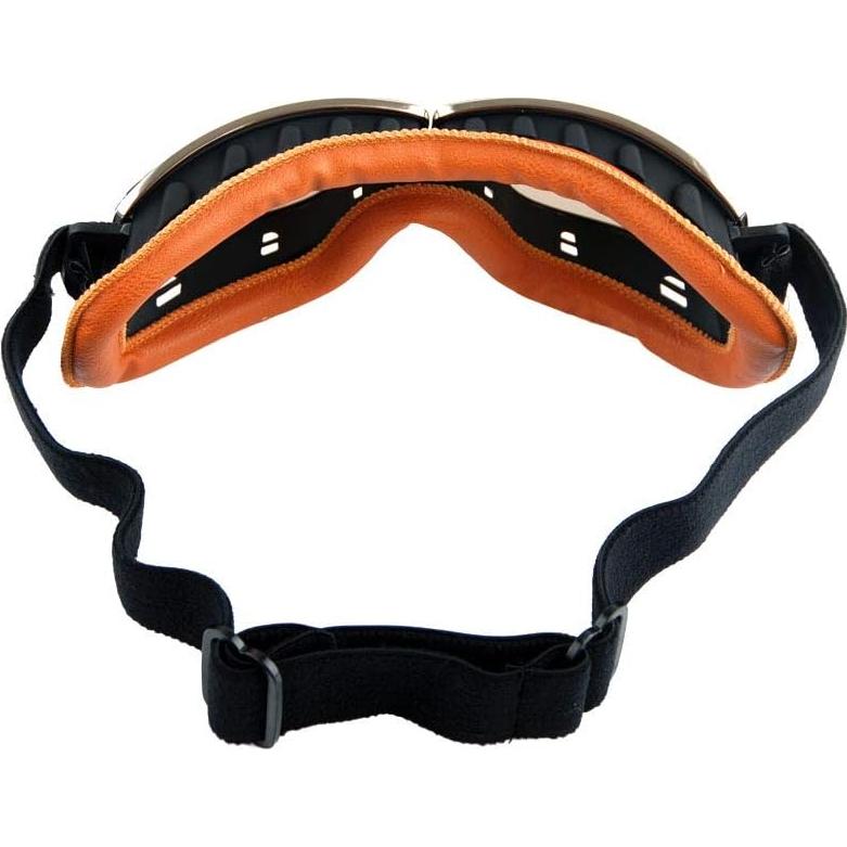 Gafas de Motocicleta Vintage Power Gear GK-631 Lente Ahumada