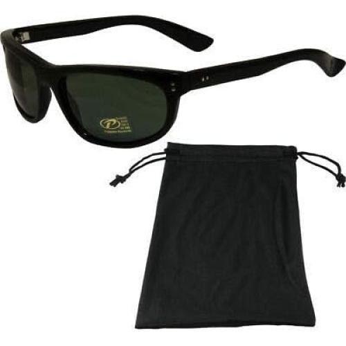 Gafas de Sol Pacific Coast Dirty Harry Marco Negro Lentes G-15