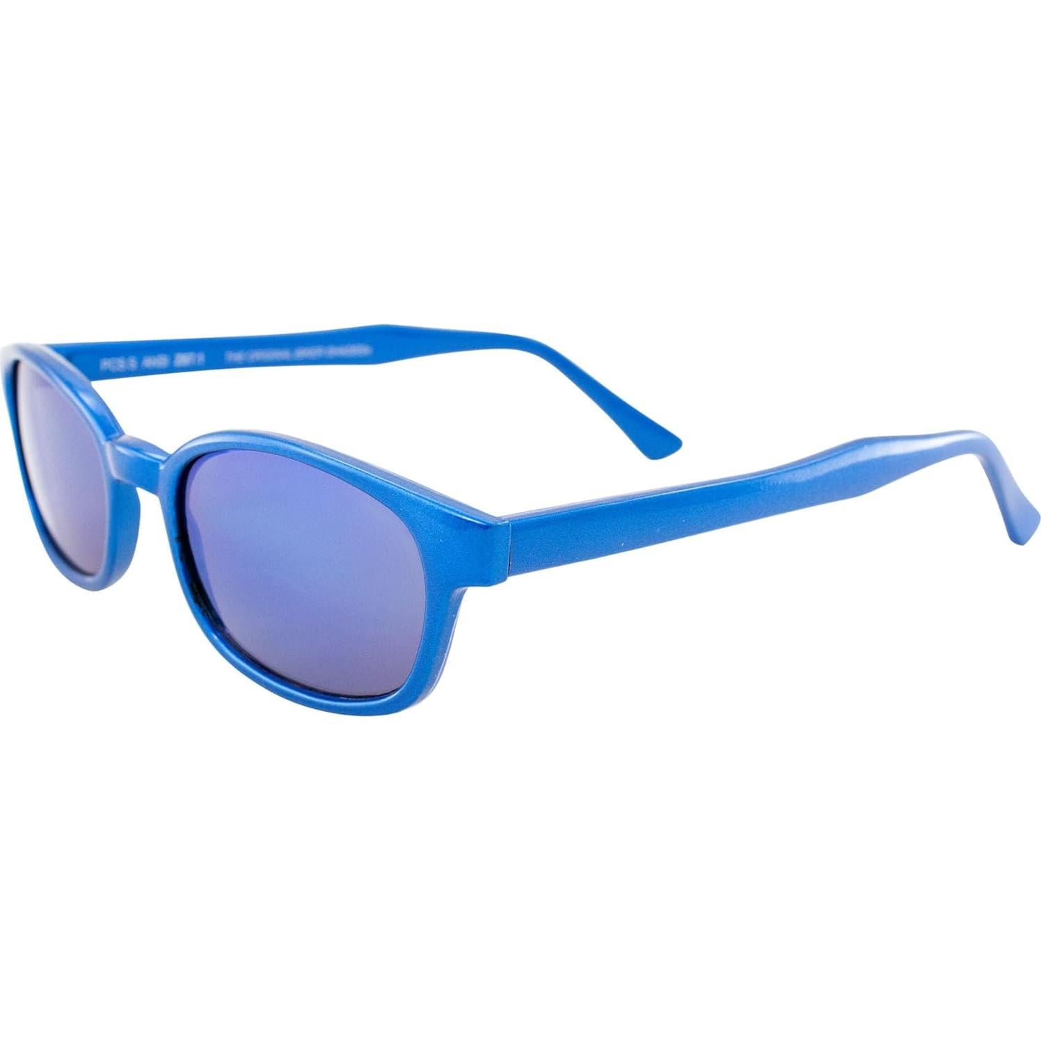 Gafas de Motocicleta KD's PCSUN Azul Hielo Lentes Espejo