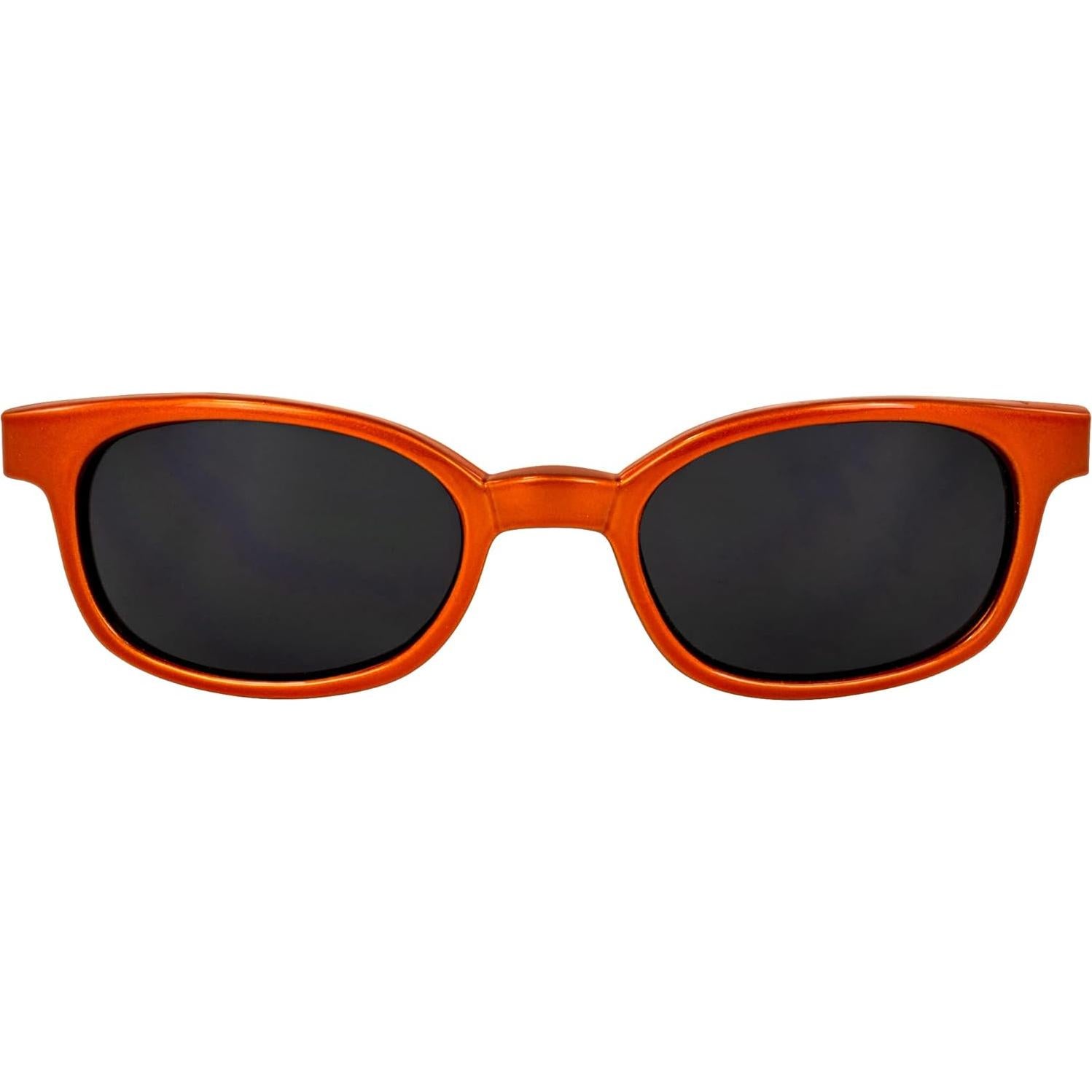 Gafas de Sol X-KD's Naranja Metálico Lente Gris 55mm