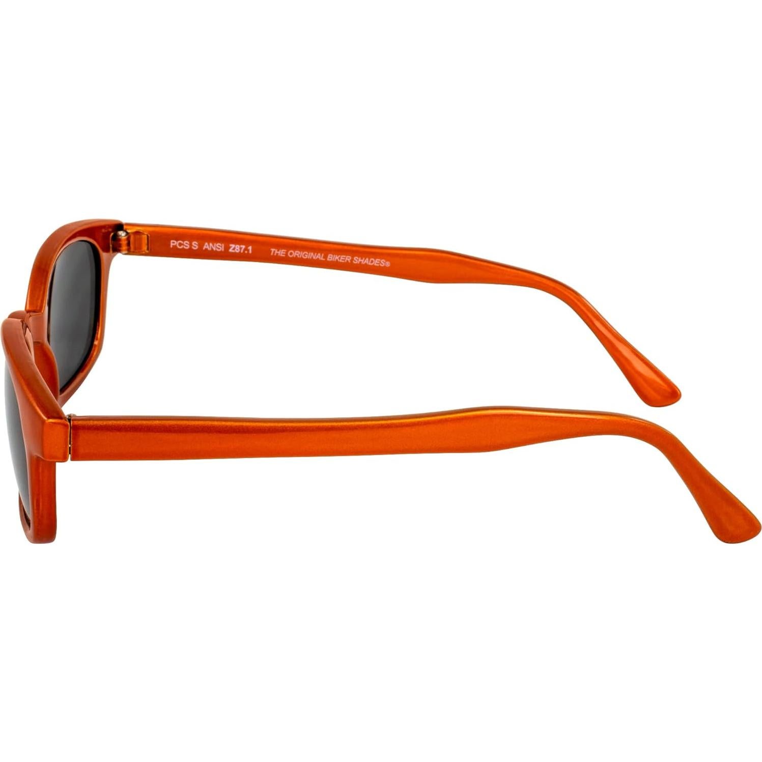 Gafas de Sol X-KD's Naranja Metálico Lente Gris 55mm