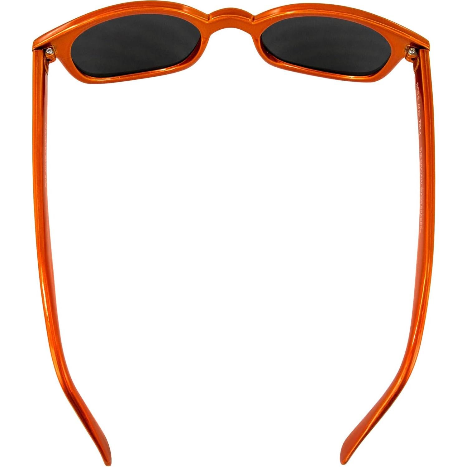 Gafas de Sol X-KD's Naranja Metálico Lente Gris 55mm