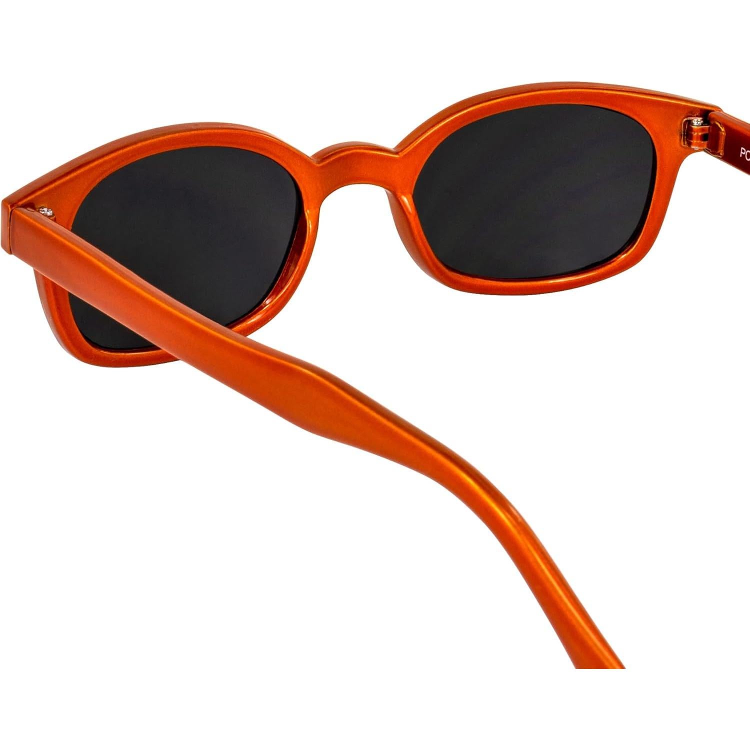 Gafas de Sol X-KD's Naranja Metálico Lente Gris 55mm