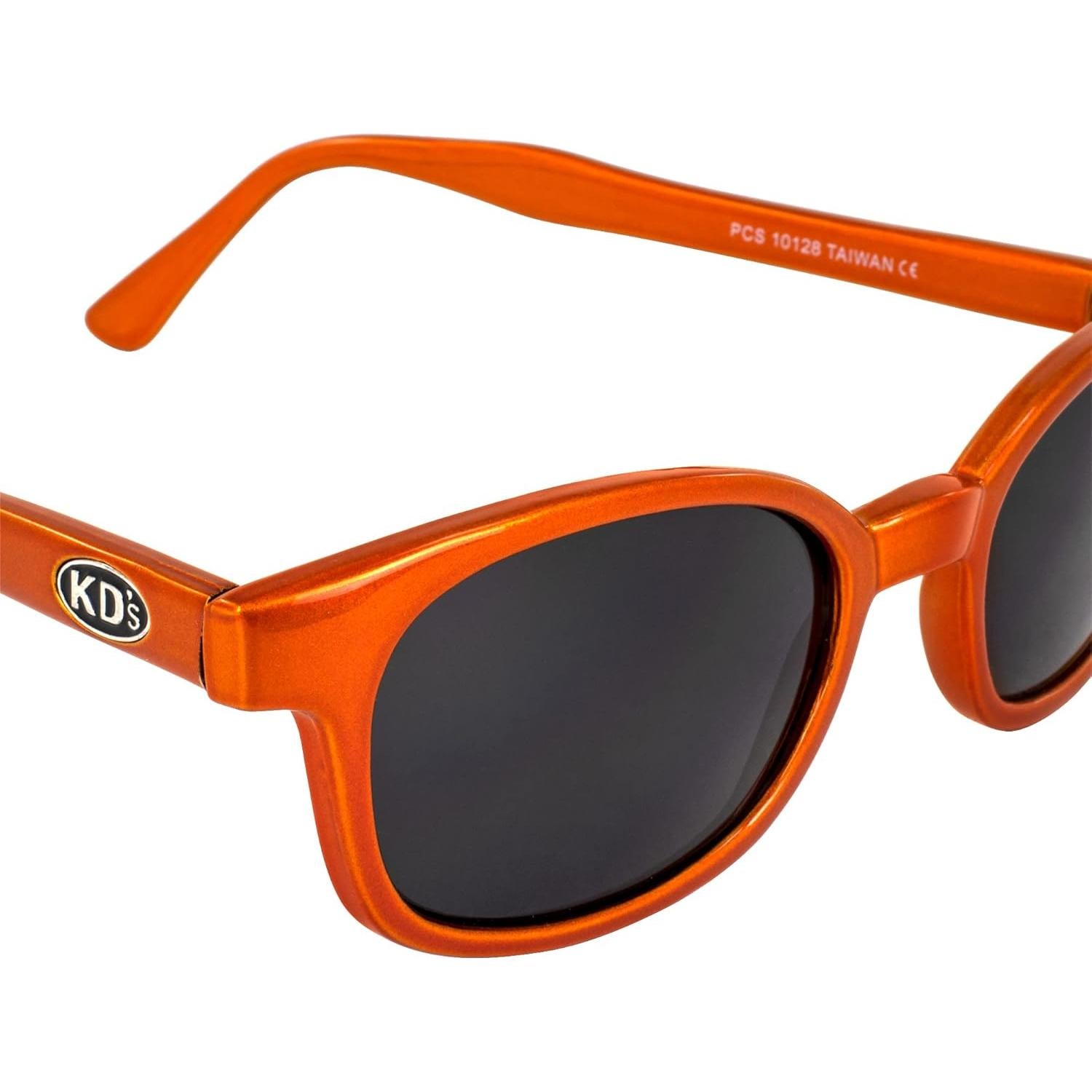 Gafas de Sol X-KD's Naranja Metálico Lente Gris 55mm