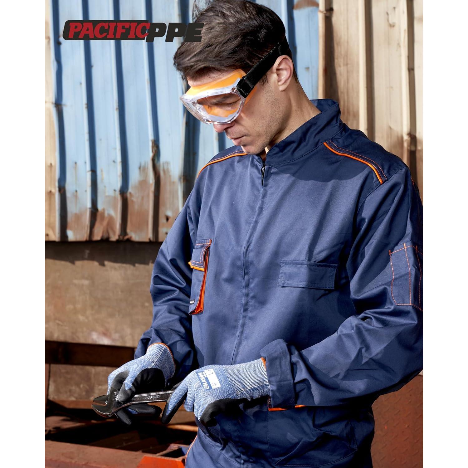 Gafas de Seguridad PACIFIC PPE Antiempañante 18.5x5.1cm